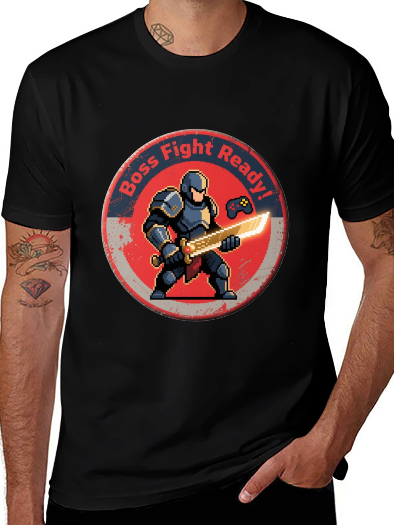 Boss Fight Ready! Graphic T-Shirt