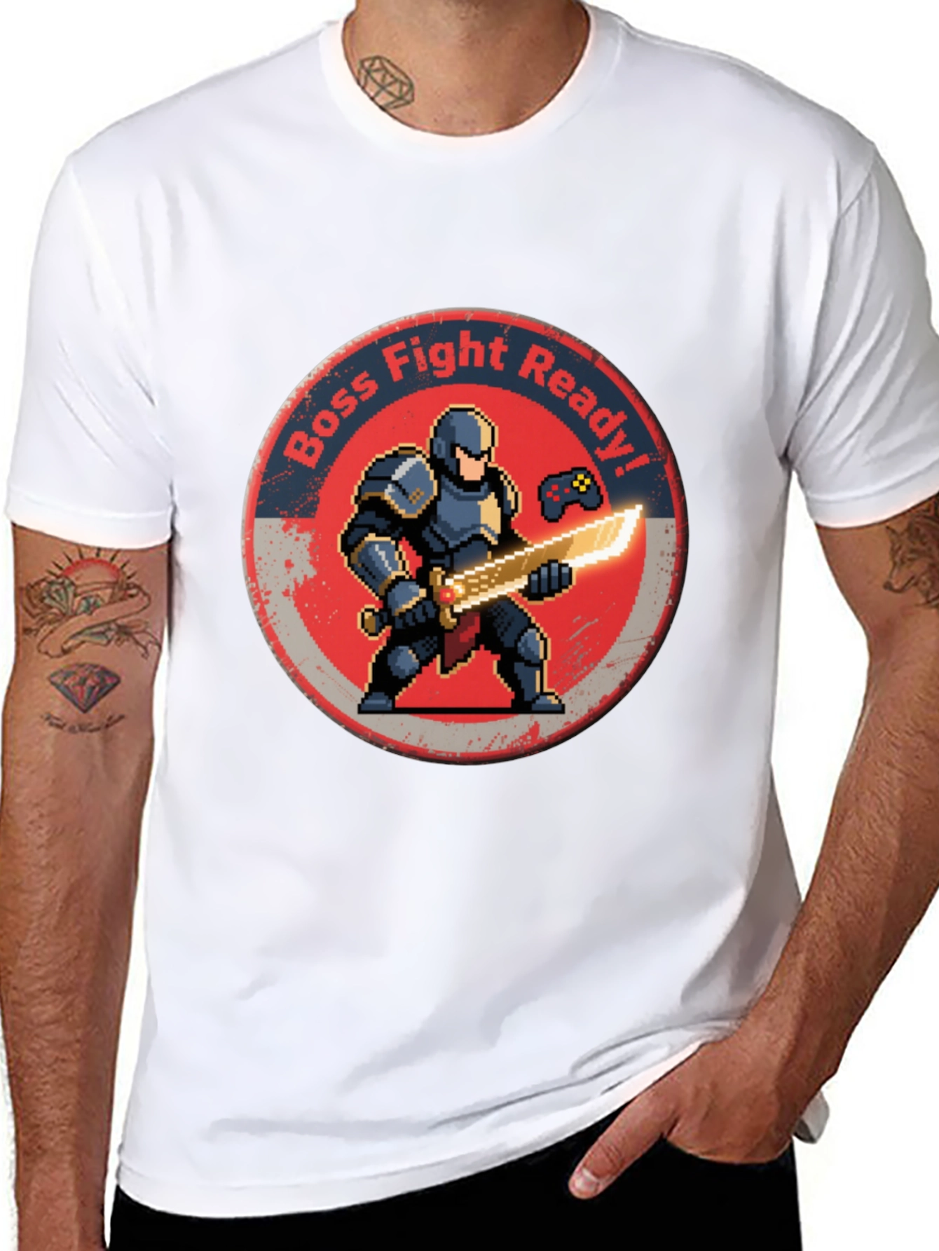 Boss Fight Ready! Graphic T-Shirt