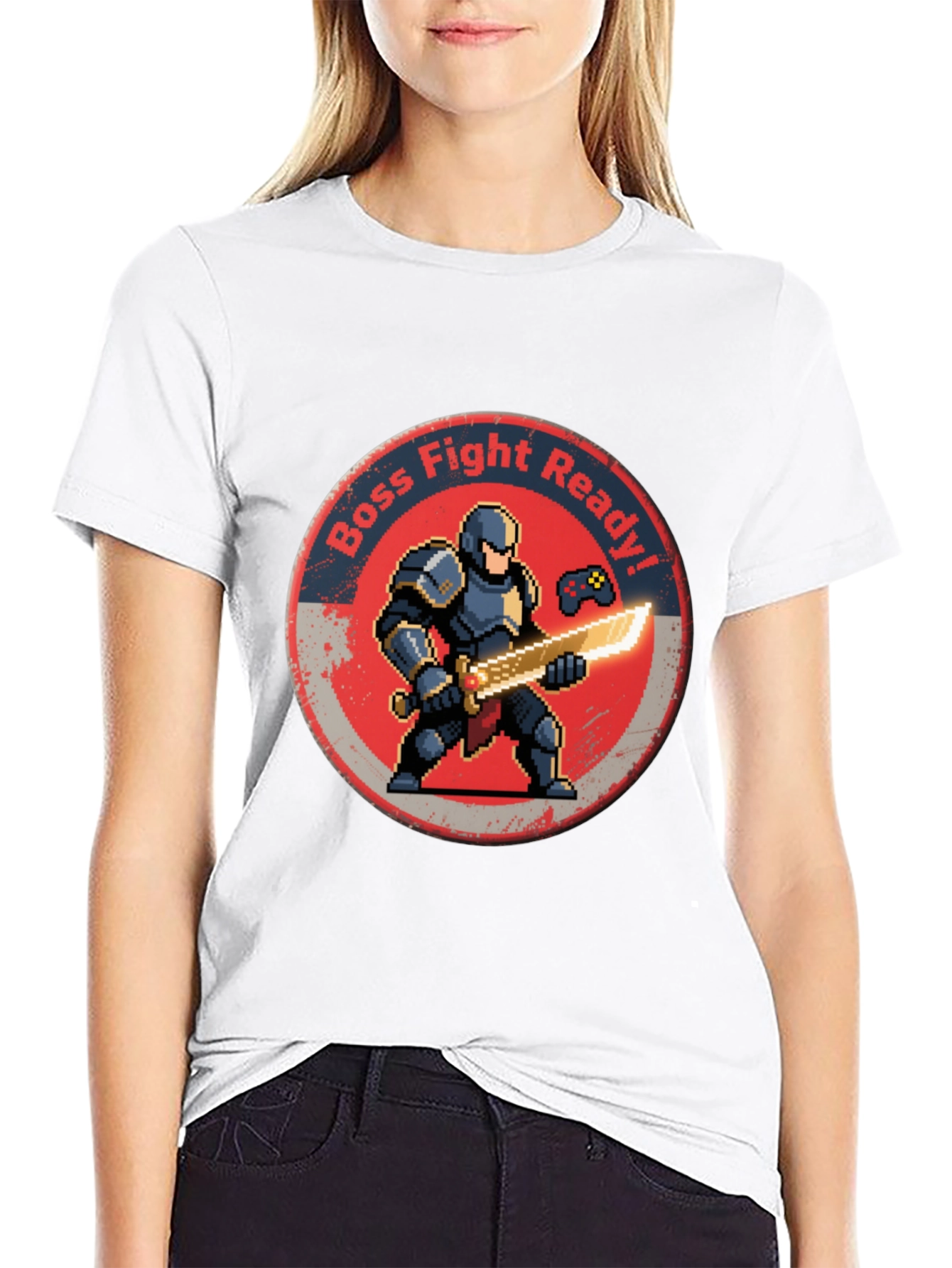 Boss Fight Ready! Graphic T-Shirt