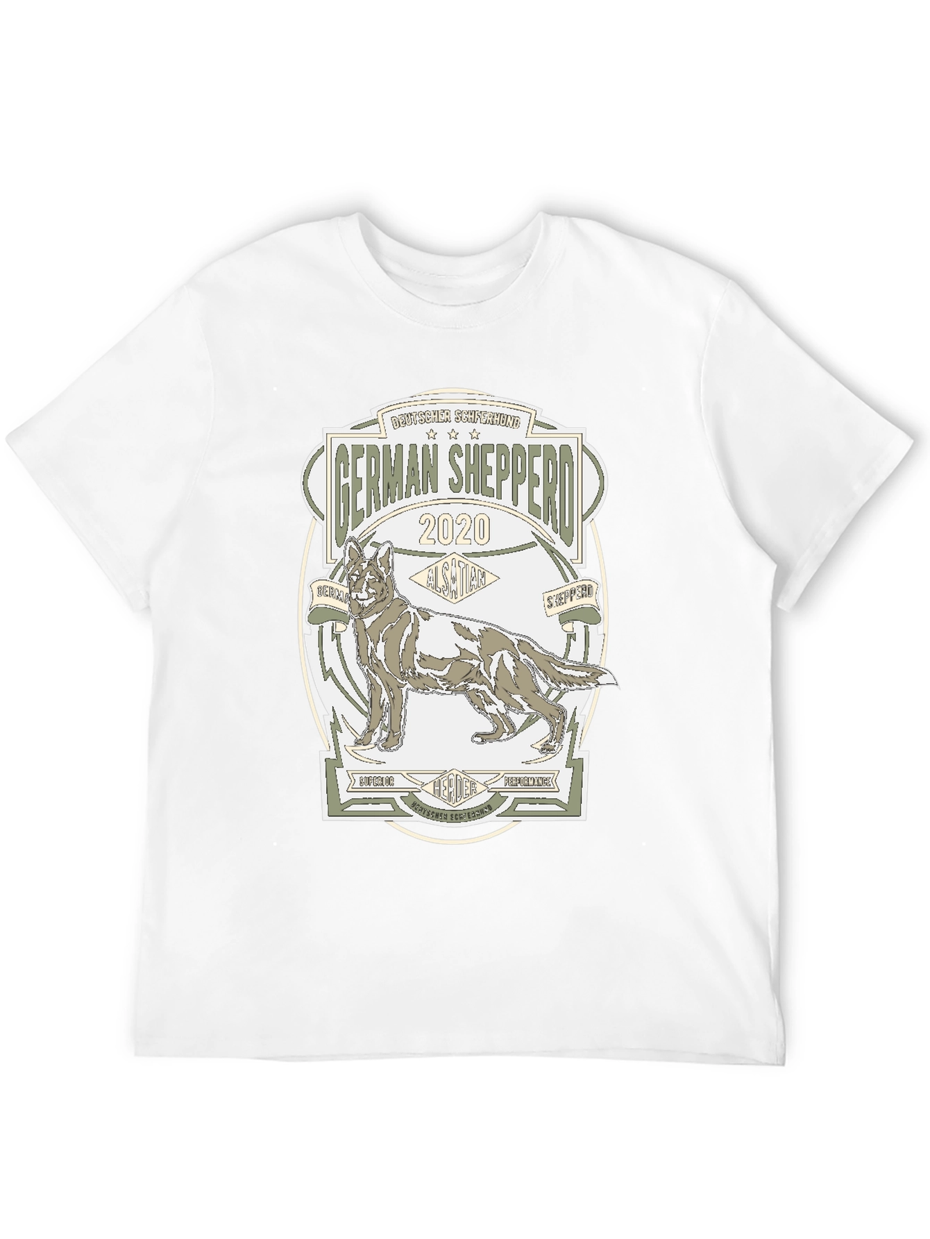 German Shepherd T-Shirt - Dog Breed Graphic Tee