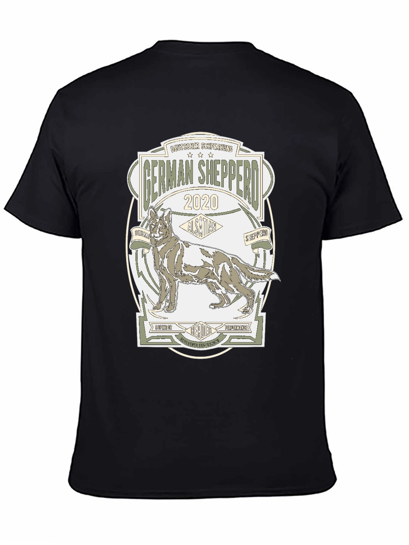 German Shepherd T-Shirt - Dog Breed Graphic Tee