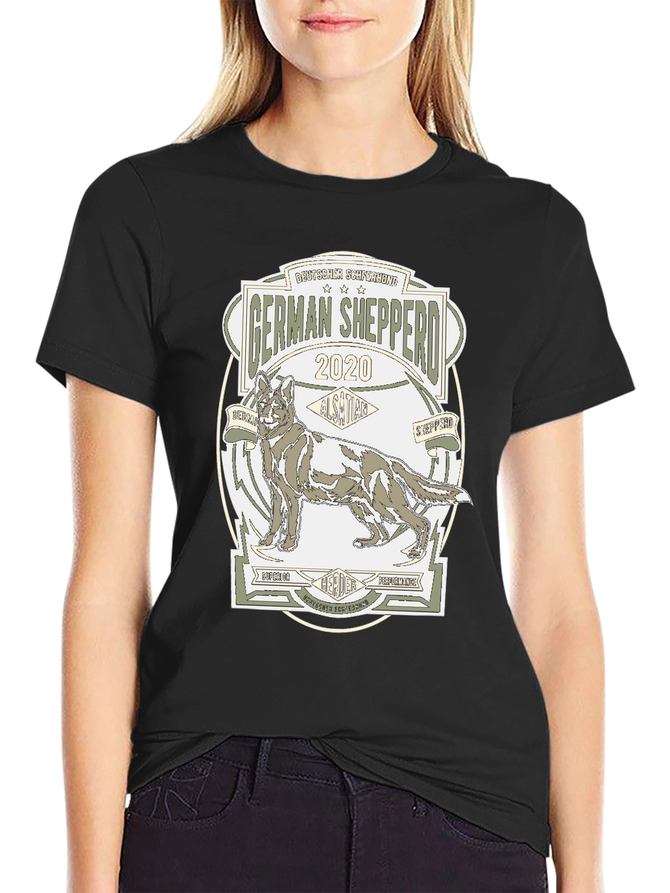German Shepherd T-Shirt - Dog Breed Graphic Tee