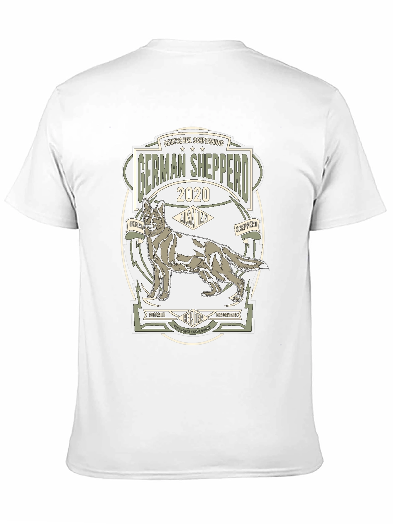 German Shepherd T-Shirt - Dog Breed Graphic Tee