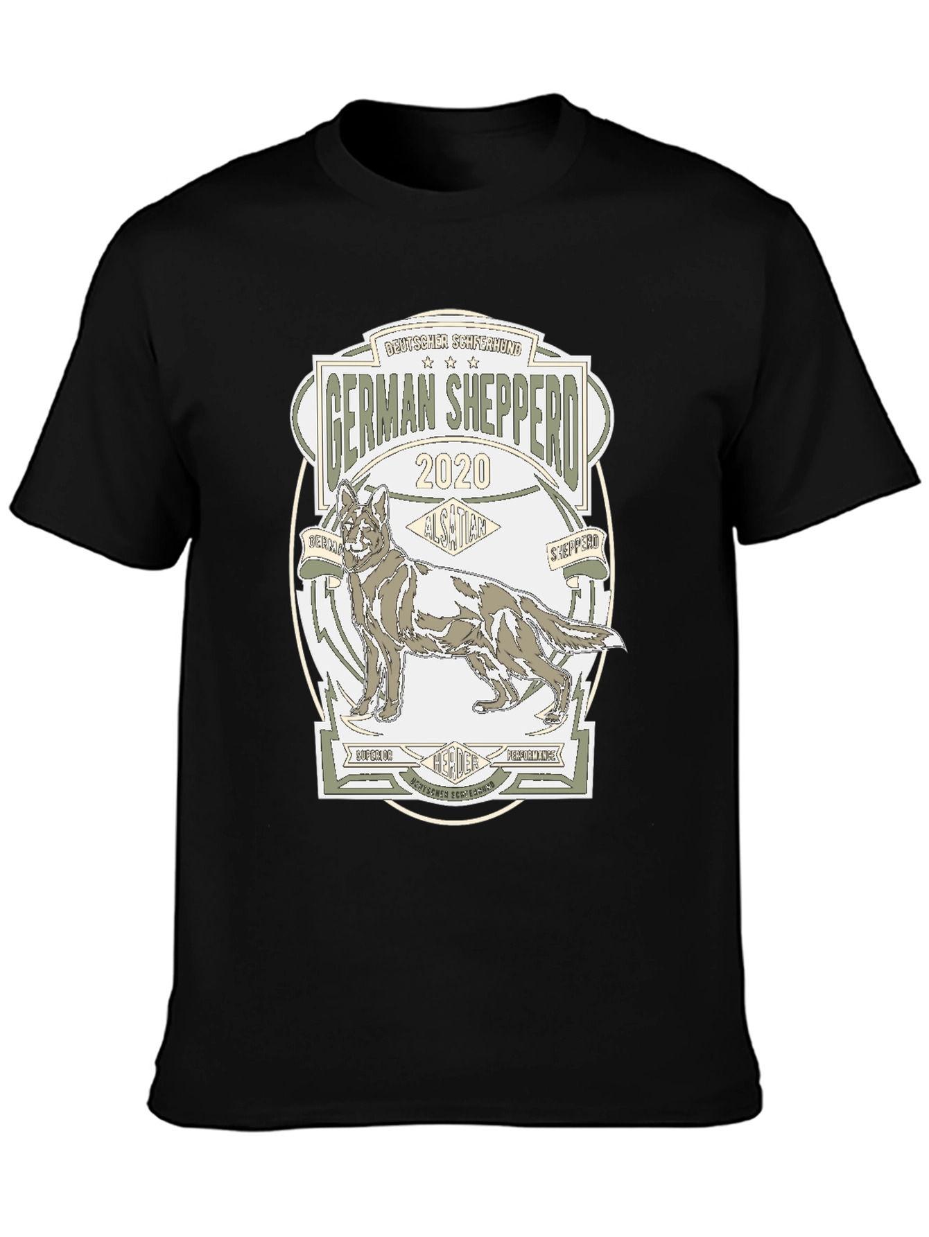 German Shepherd T-Shirt - Dog Breed Graphic Tee