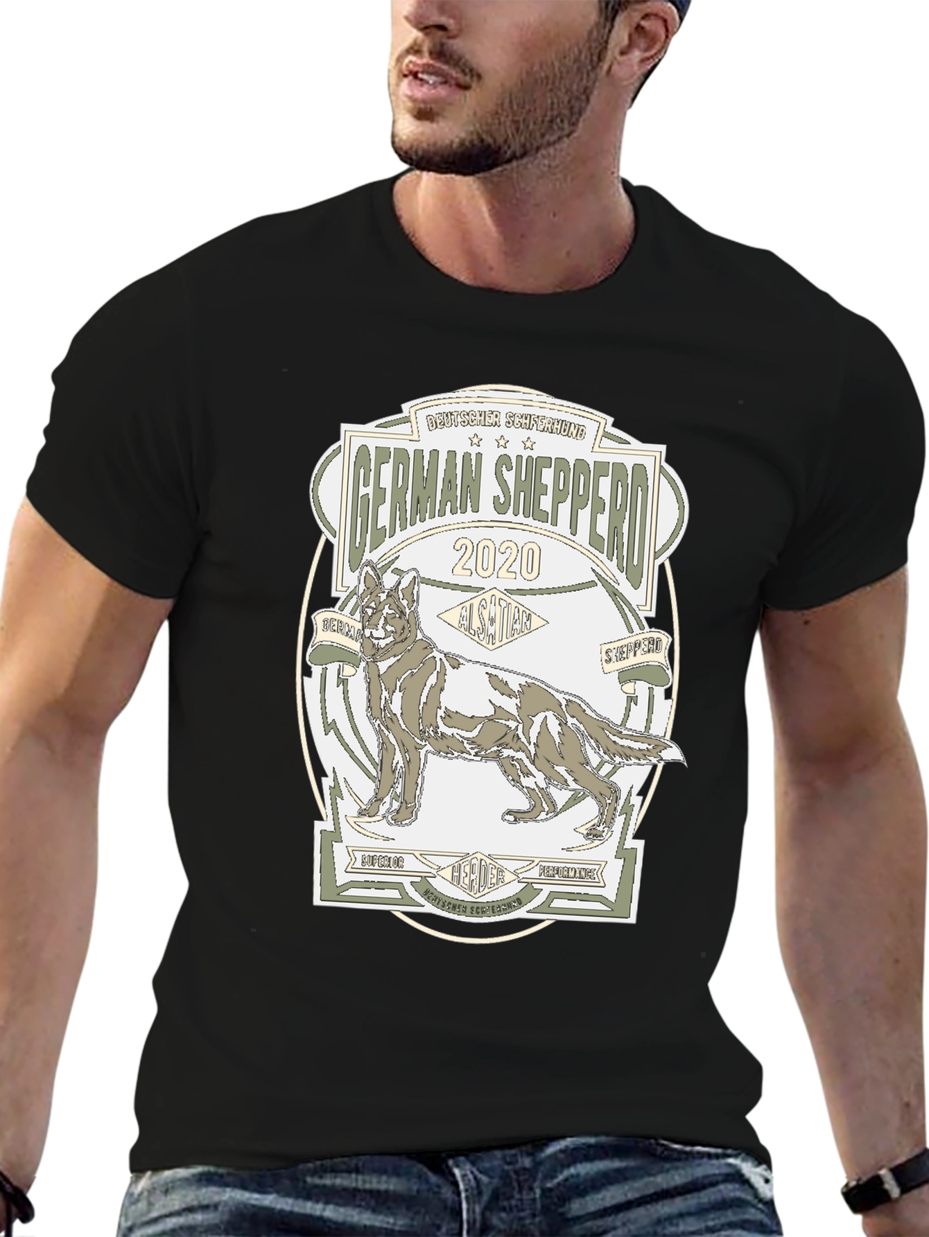 German Shepherd T-Shirt - Dog Breed Graphic Tee