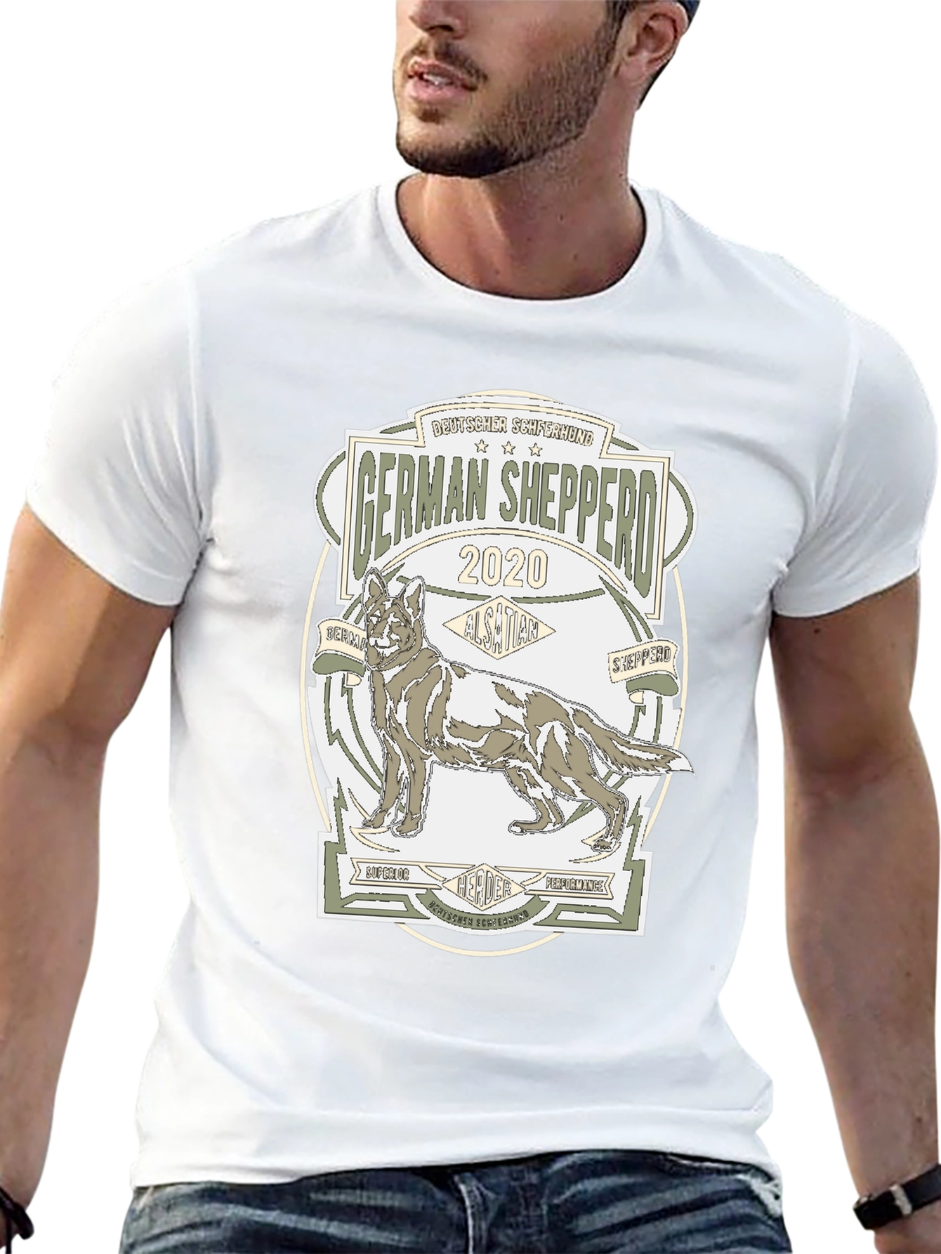 German Shepherd T-Shirt - Dog Breed Graphic Tee