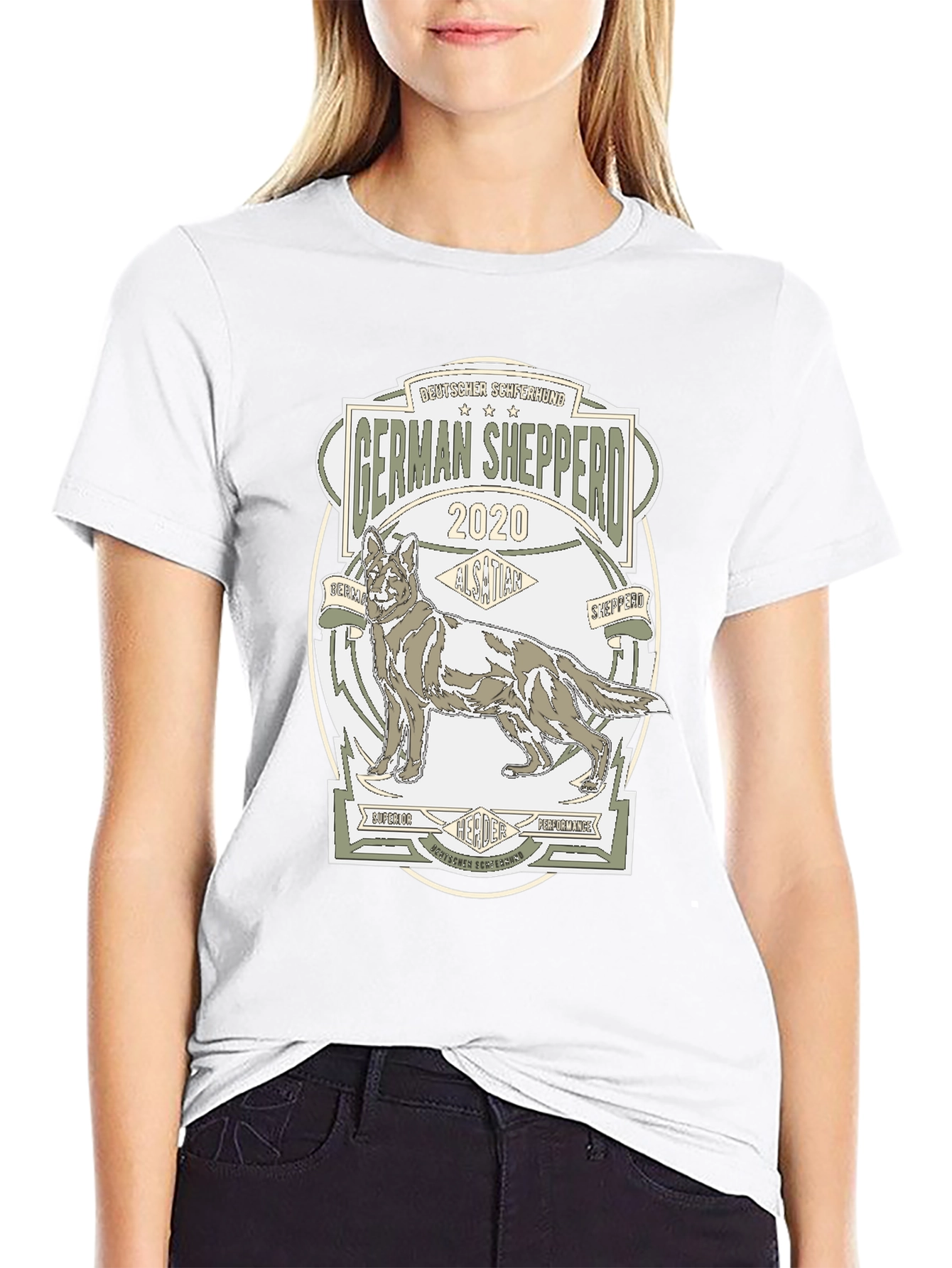 German Shepherd T-Shirt - Dog Breed Graphic Tee