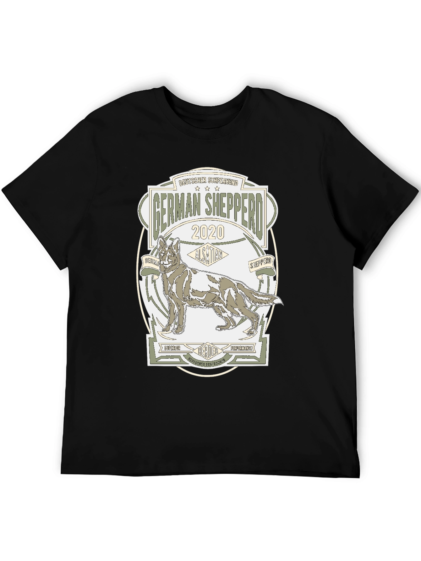 German Shepherd T-Shirt - Dog Breed Graphic Tee
