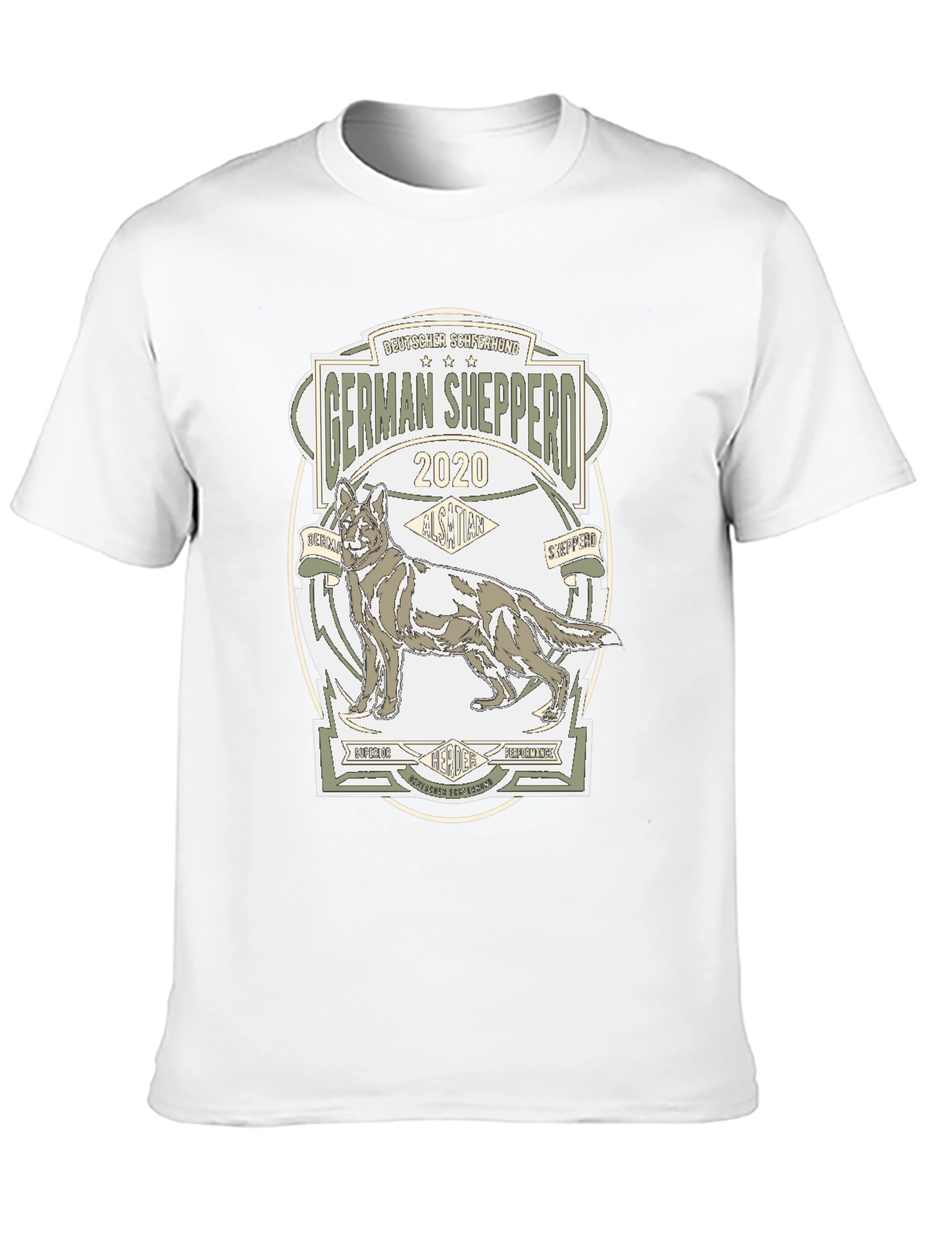 German Shepherd T-Shirt - Dog Breed Graphic Tee