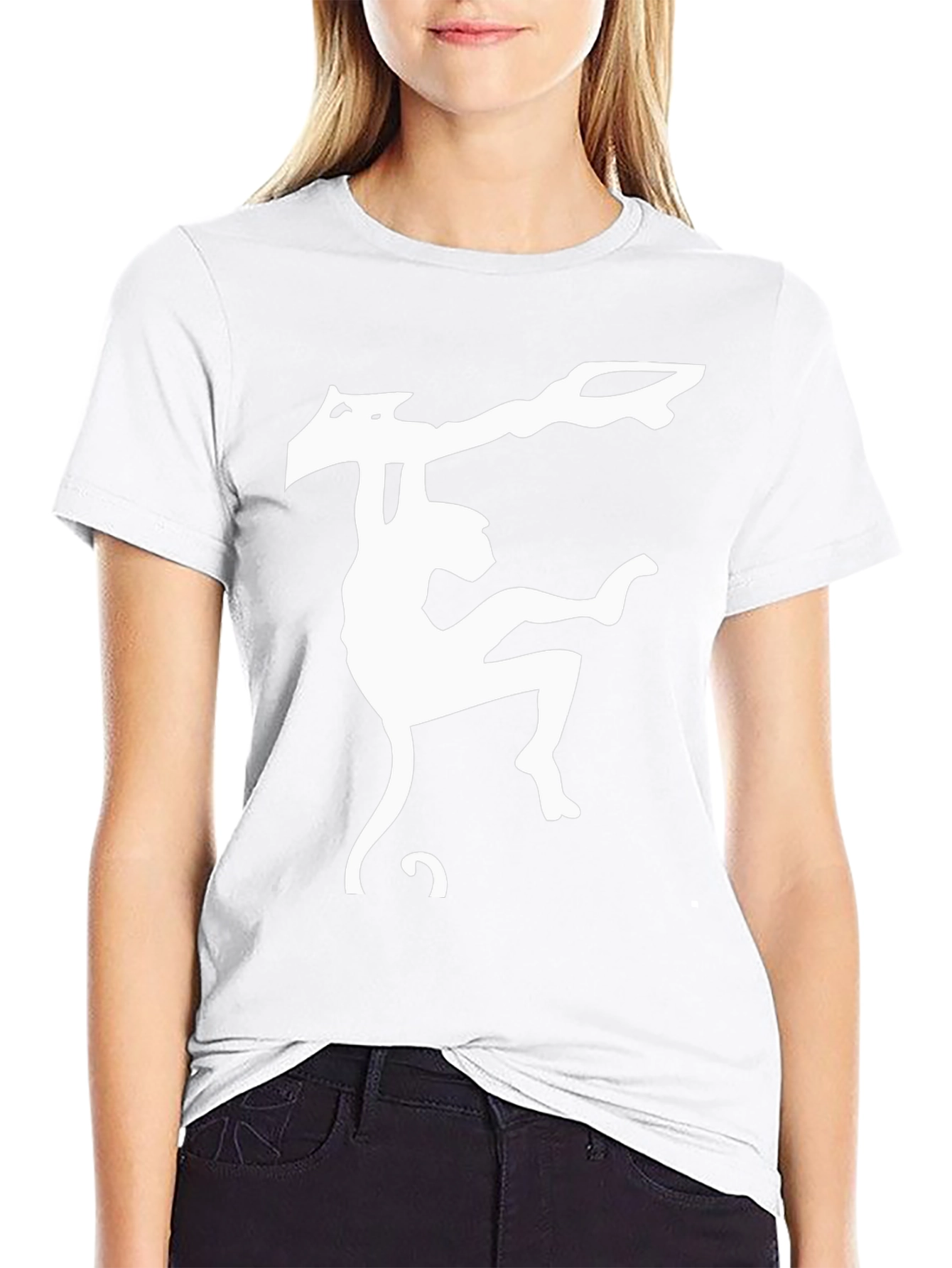 Monkey Graphic T-Shirt - Black Cotton Tee