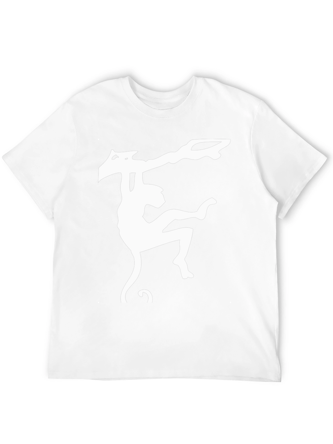 Monkey Graphic T-Shirt - Black Cotton Tee