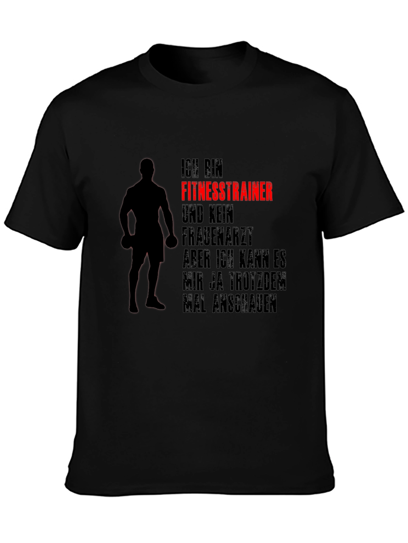 Funny Fitness Trainer T-Shirt Gym Workout