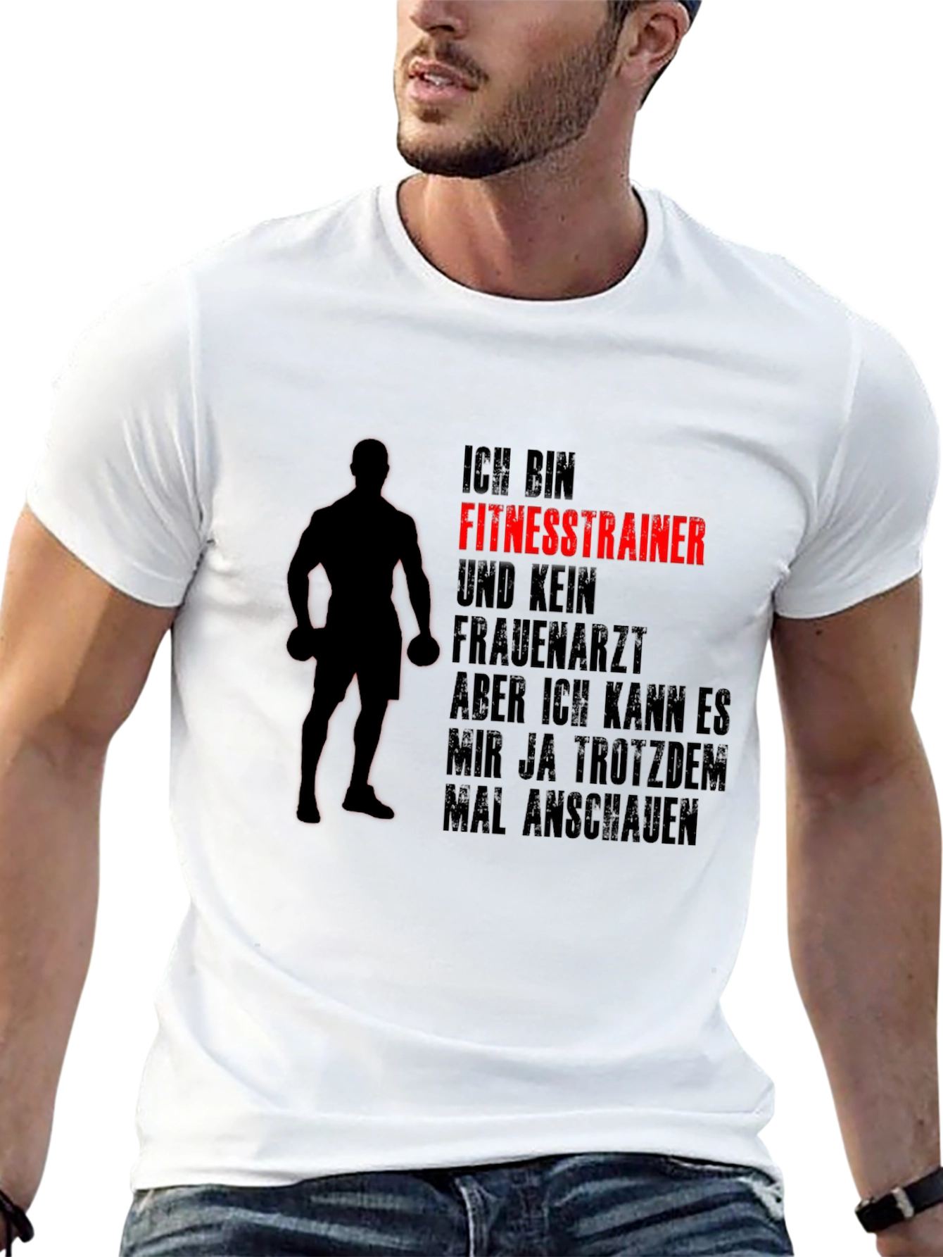 Funny Fitness Trainer T-Shirt Gym Workout