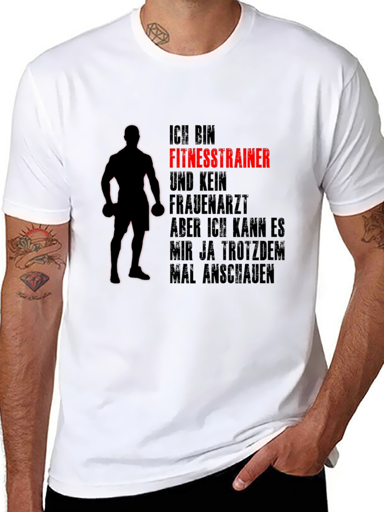 Funny Fitness Trainer T-Shirt Gym Workout