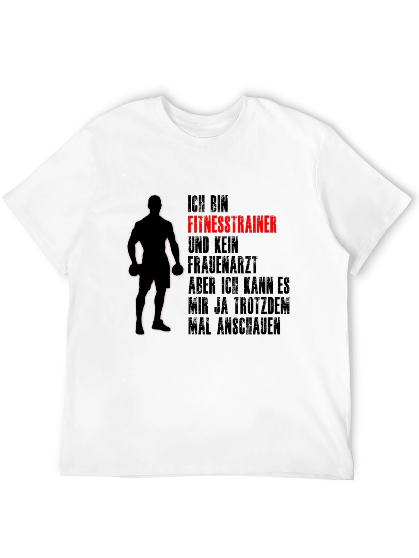 Funny Fitness Trainer T-Shirt Gym Workout