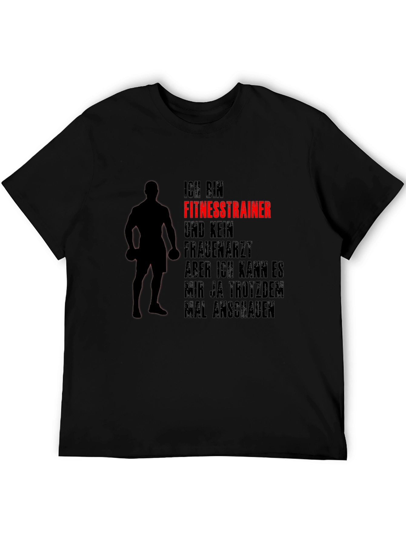 Funny Fitness Trainer T-Shirt Gym Workout