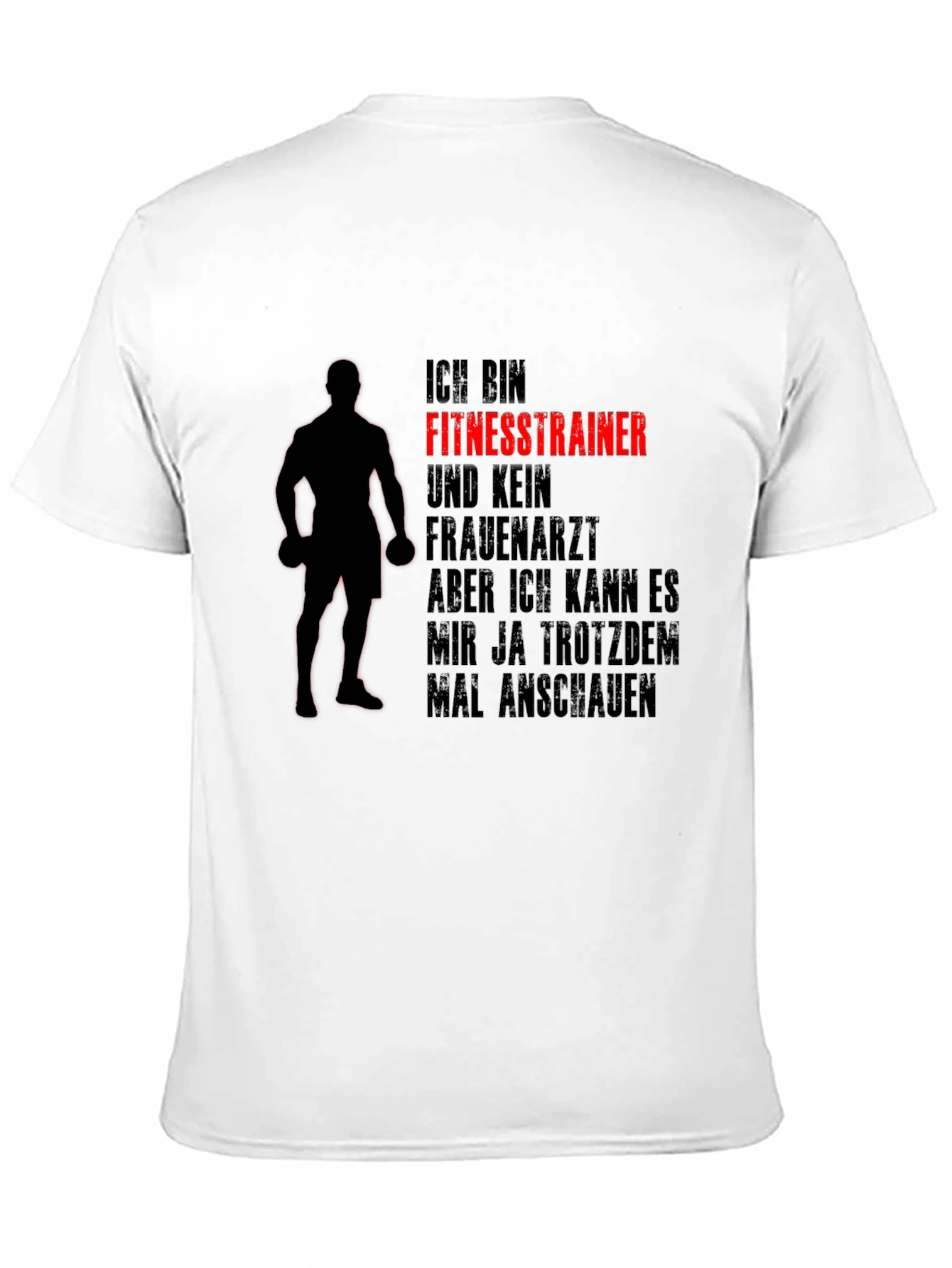 Funny Fitness Trainer T-Shirt Gym Workout