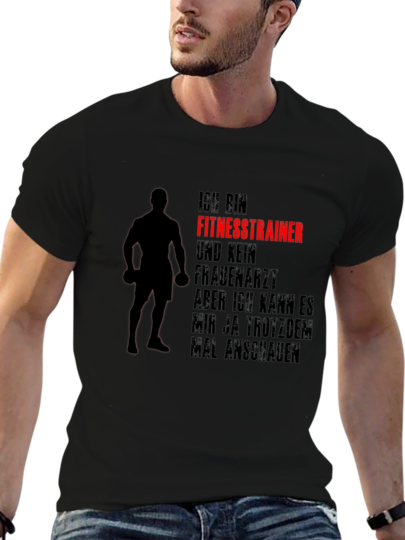 Funny Fitness Trainer T-Shirt Gym Workout