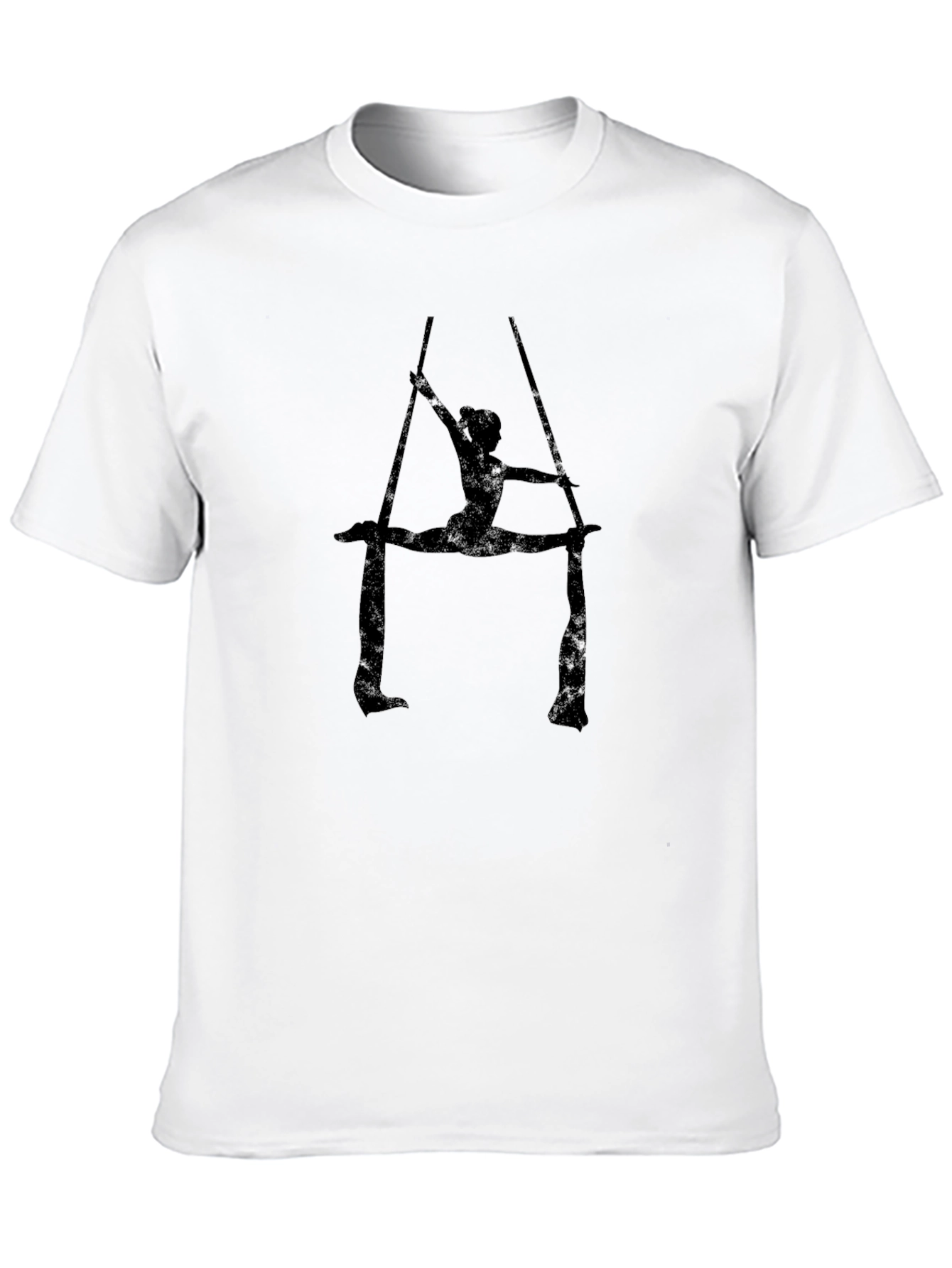 Aerial Silks Performer Black T-Shirt