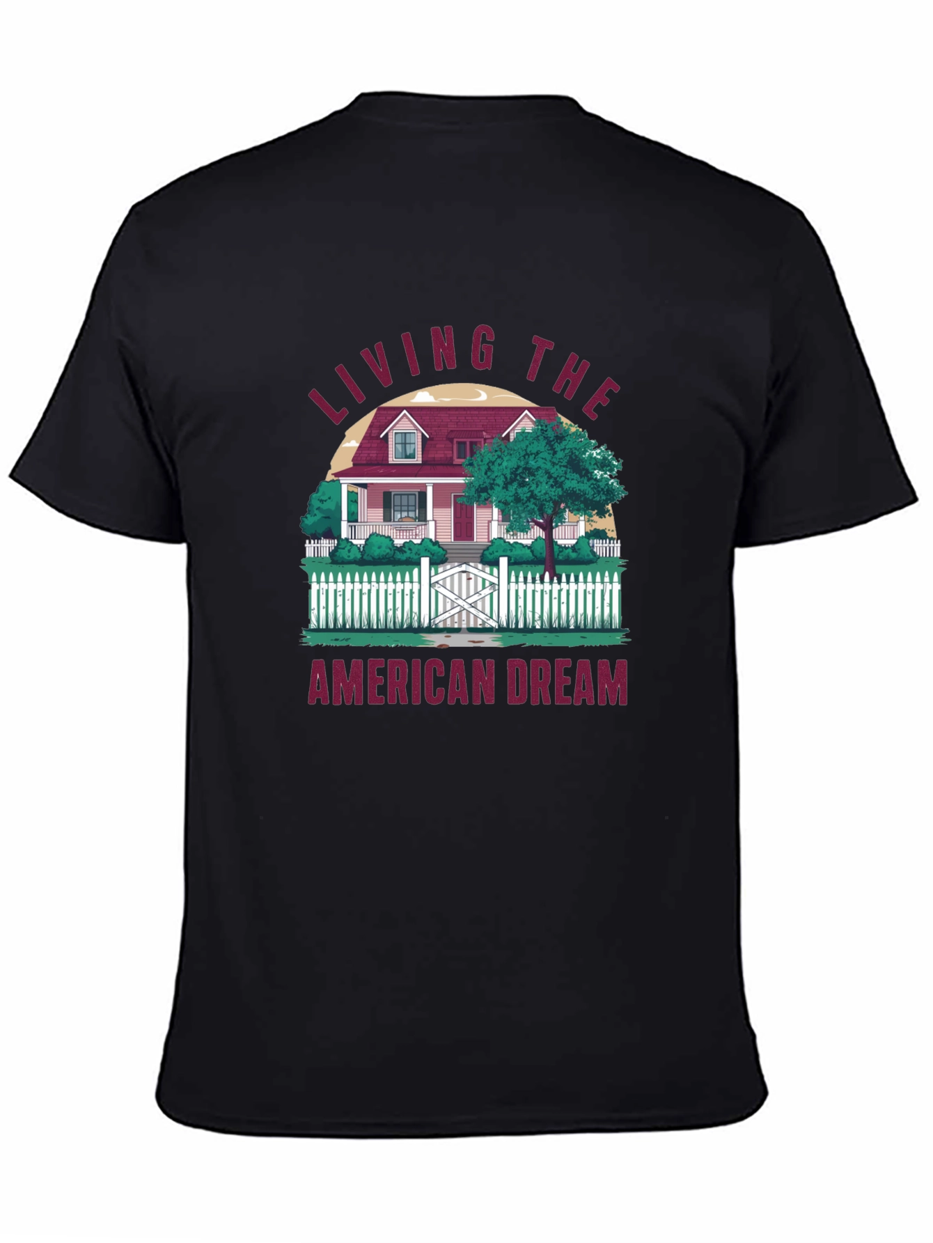 Living The American Dream Graphic T-Shirt