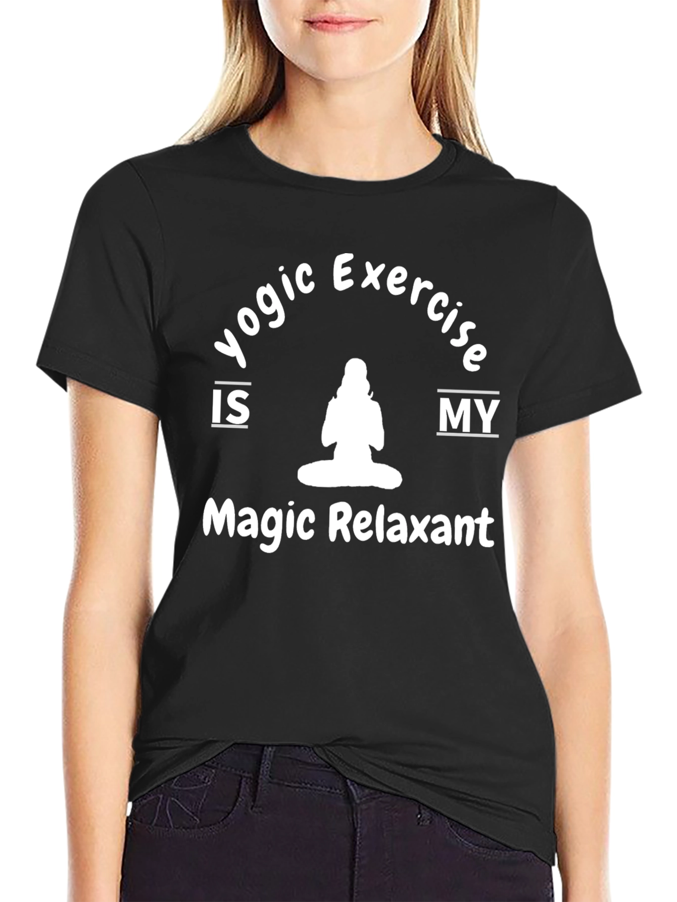 Yogic Exercise Relaxant T-Shirt