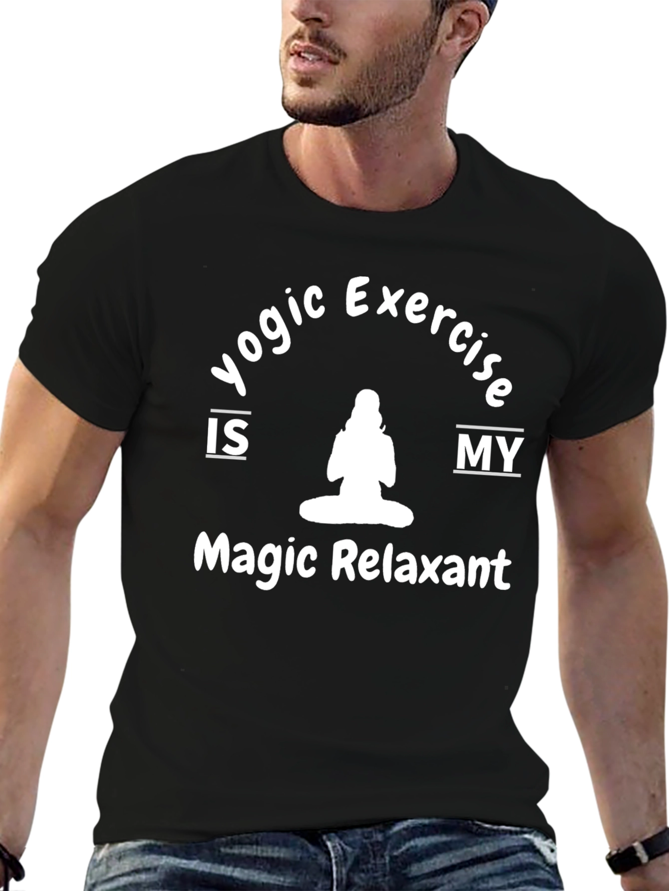 Yogic Exercise Relaxant T-Shirt
