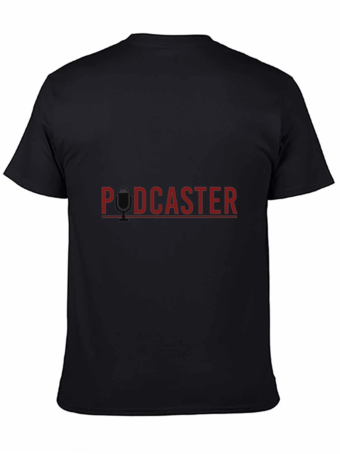 Podcaster Graphic Tee - Black