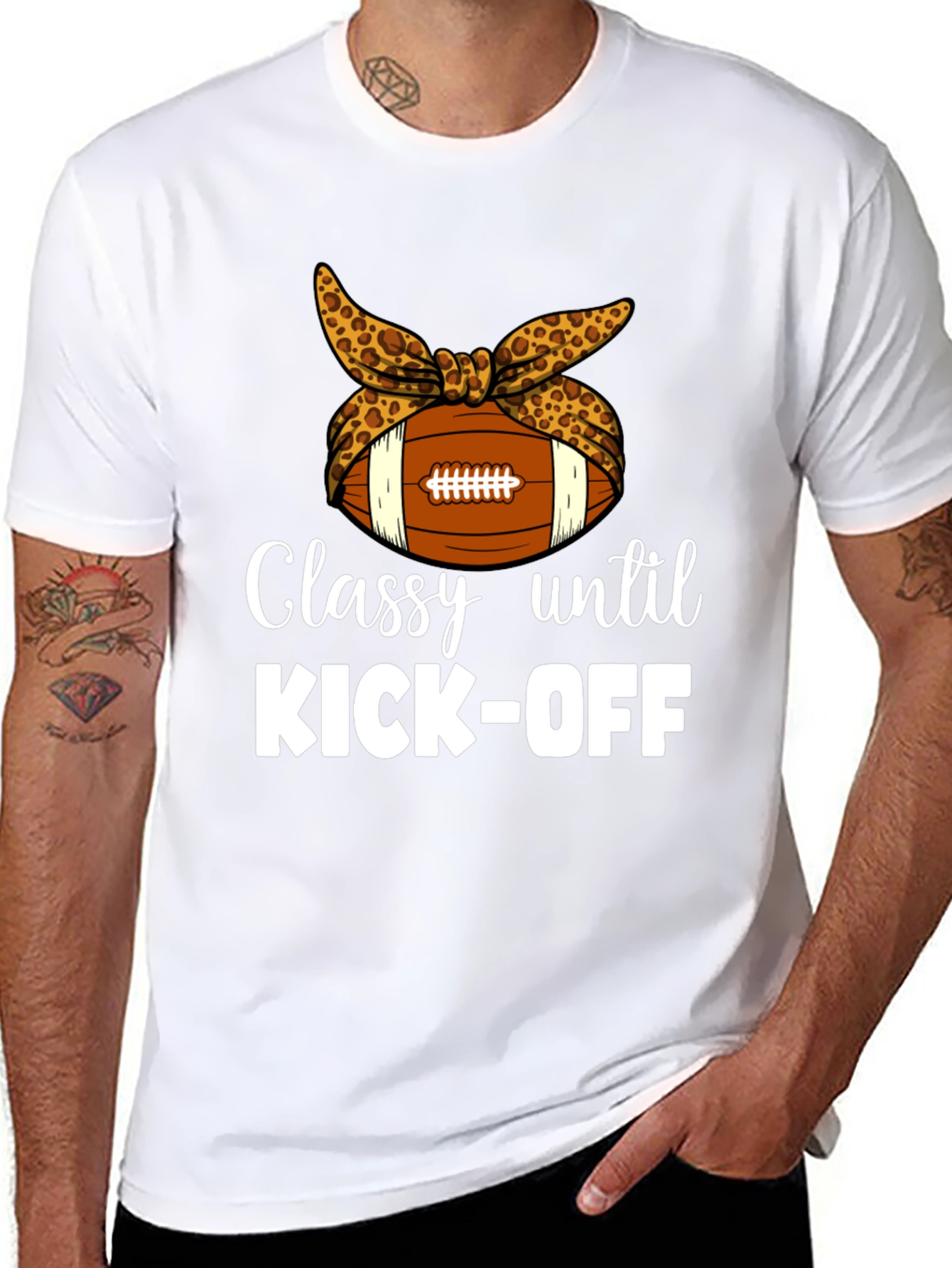 Classy Until Kick-Off T-Shirt