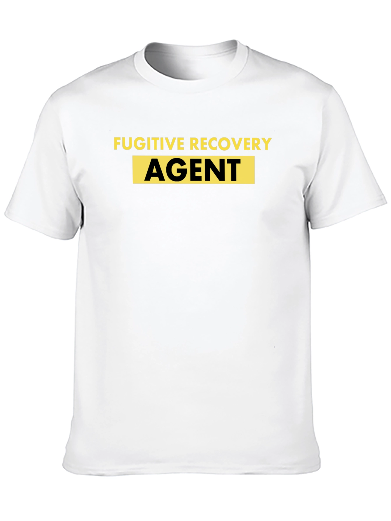 Fugitive Recovery Agent Black T-Shirt