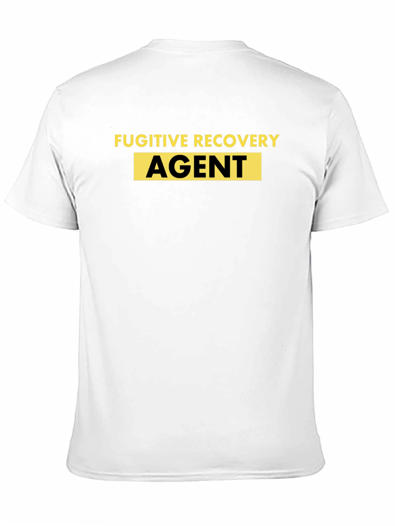 Fugitive Recovery Agent Black T-Shirt