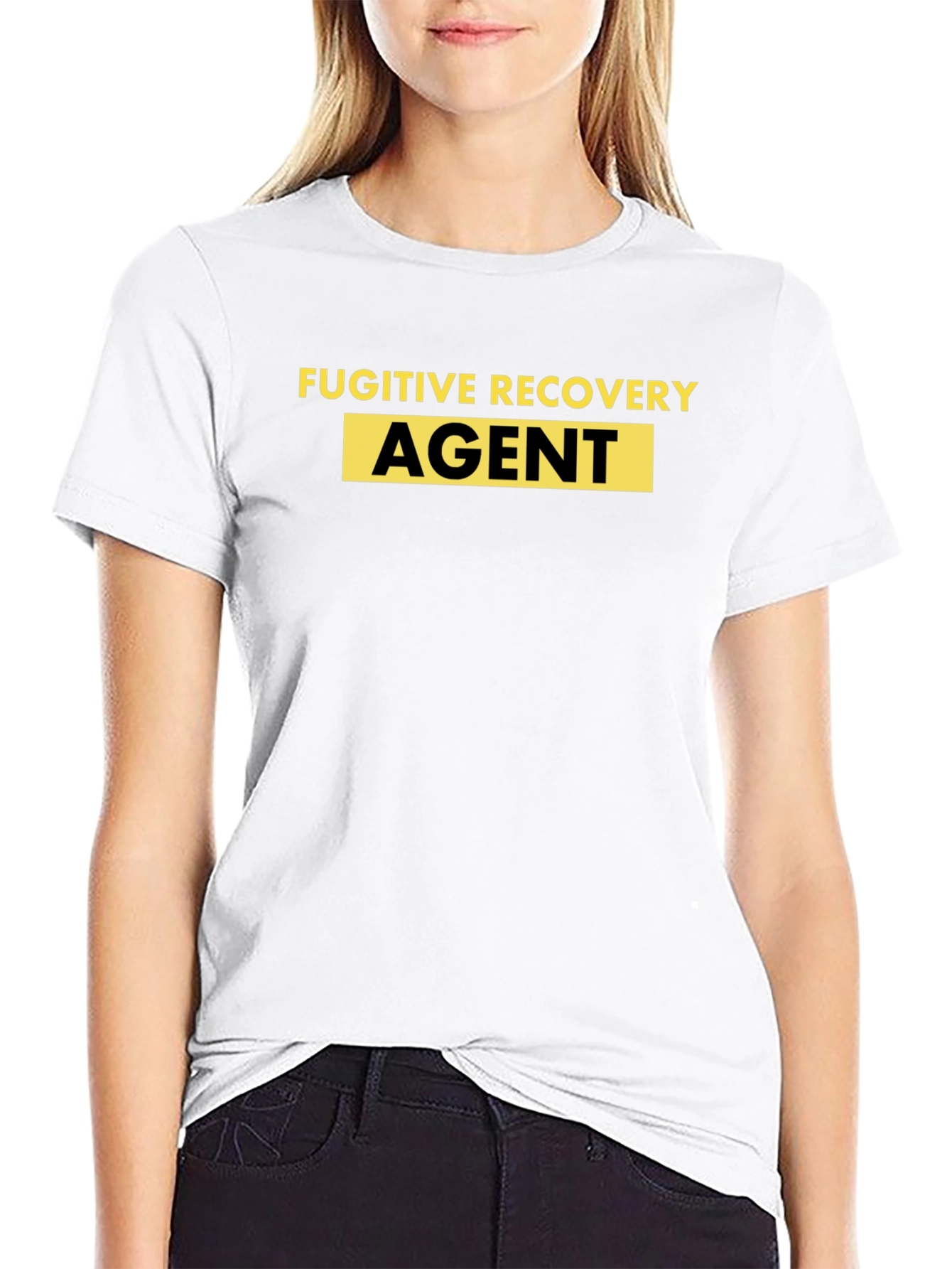 Fugitive Recovery Agent Black T-Shirt