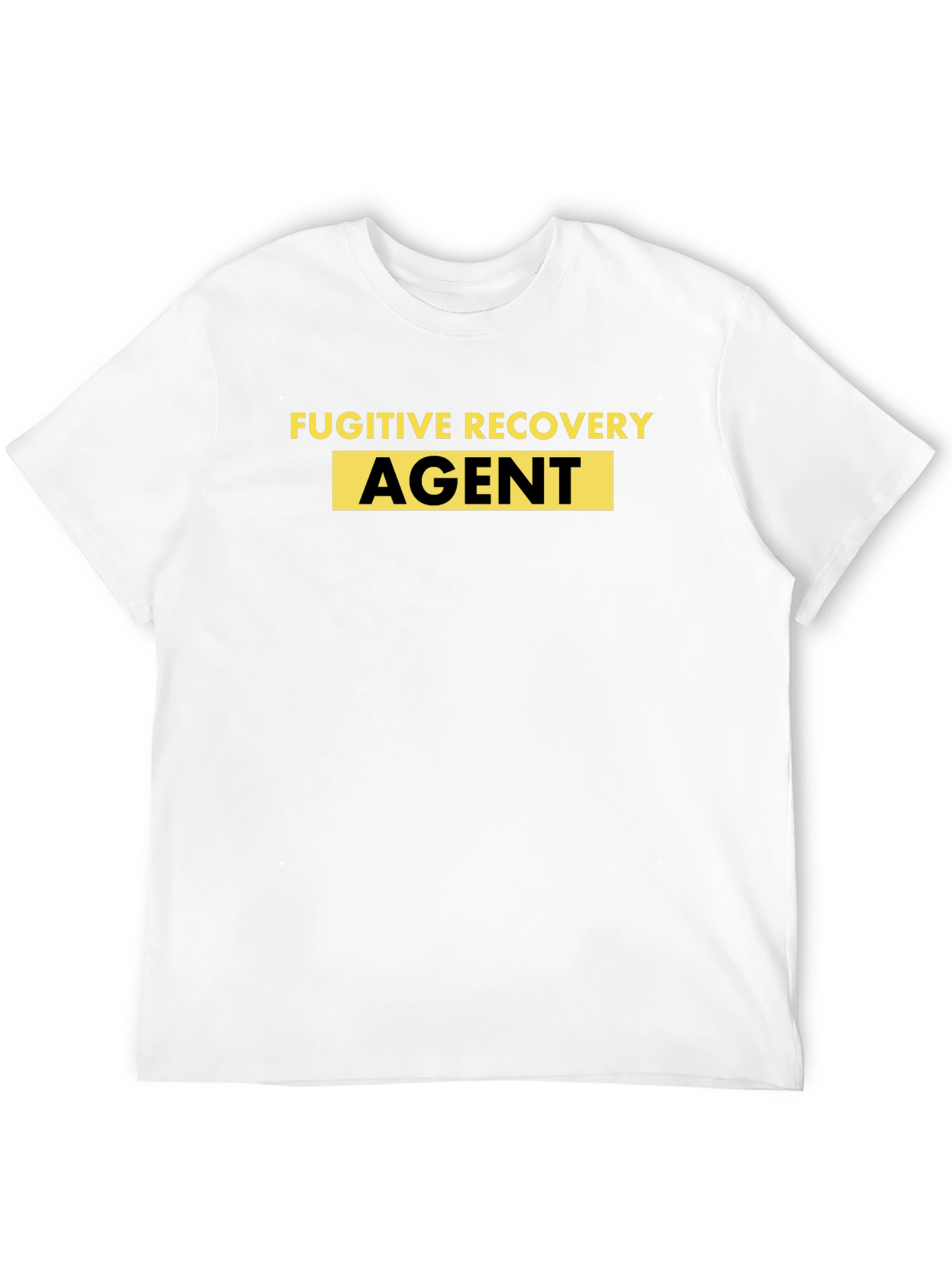 Fugitive Recovery Agent Black T-Shirt