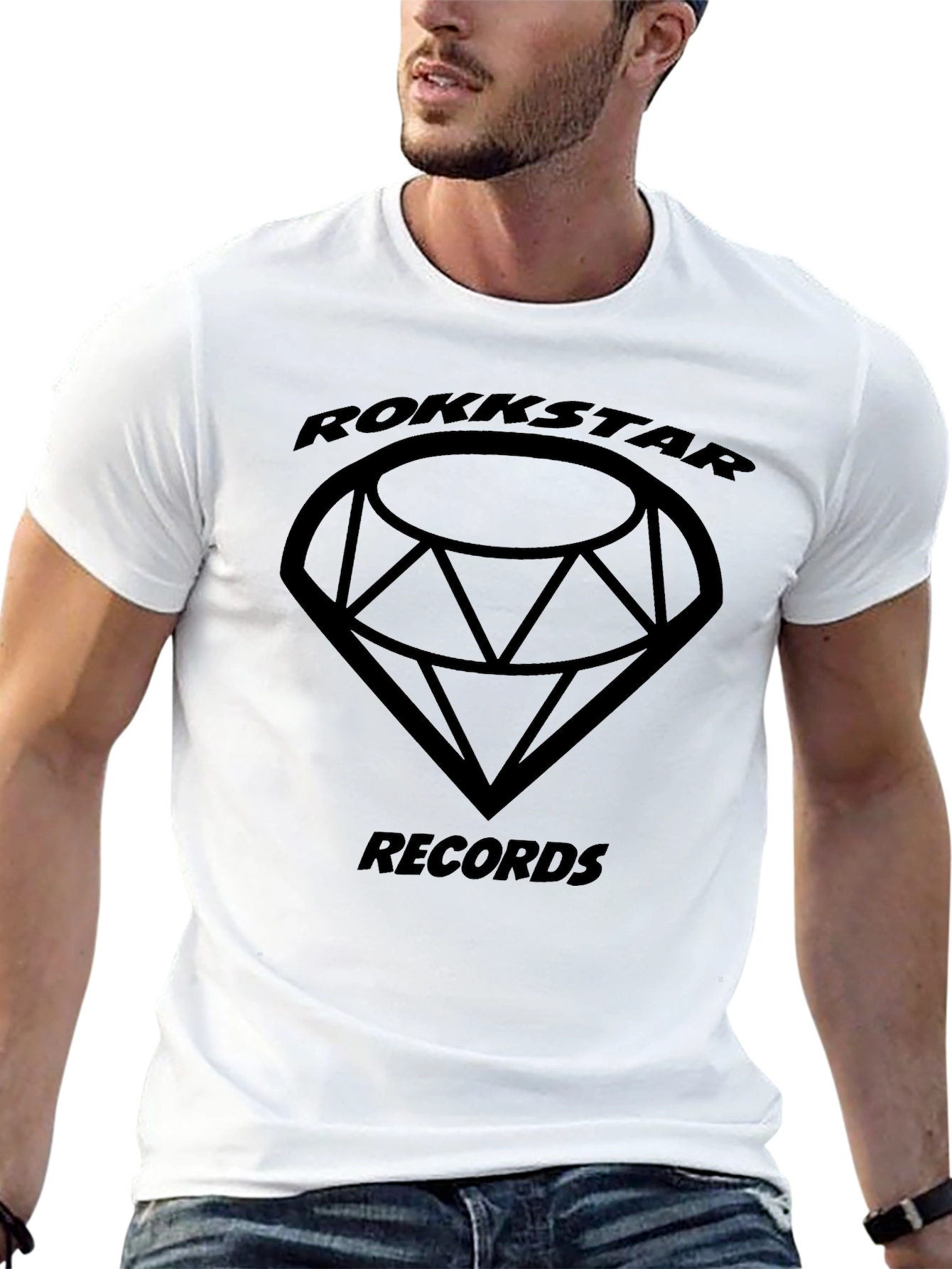 Rokkstar Records Black Diamond T-Shirt