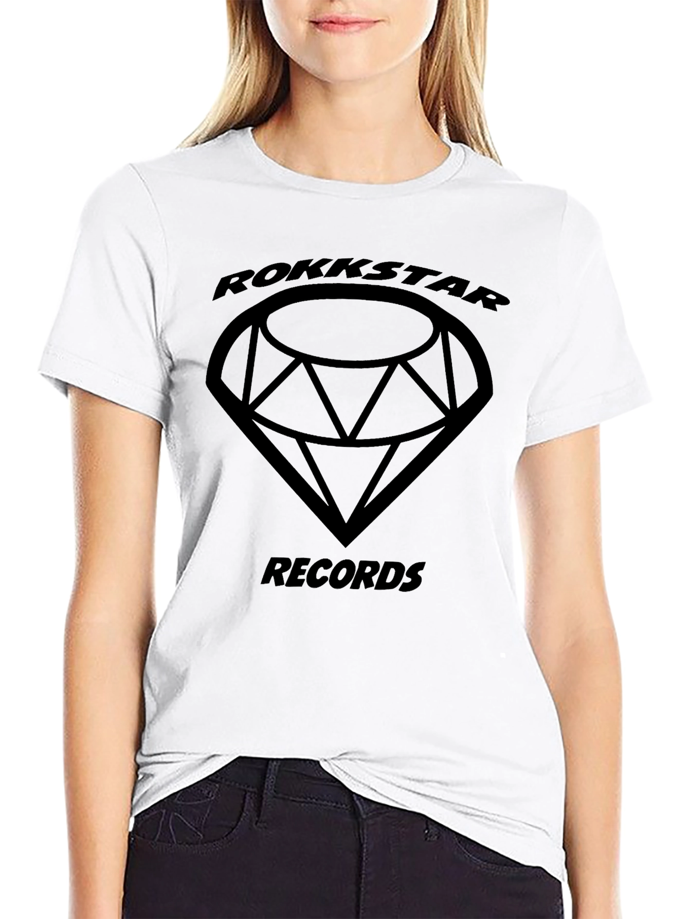 Rokkstar Records Black Diamond T-Shirt