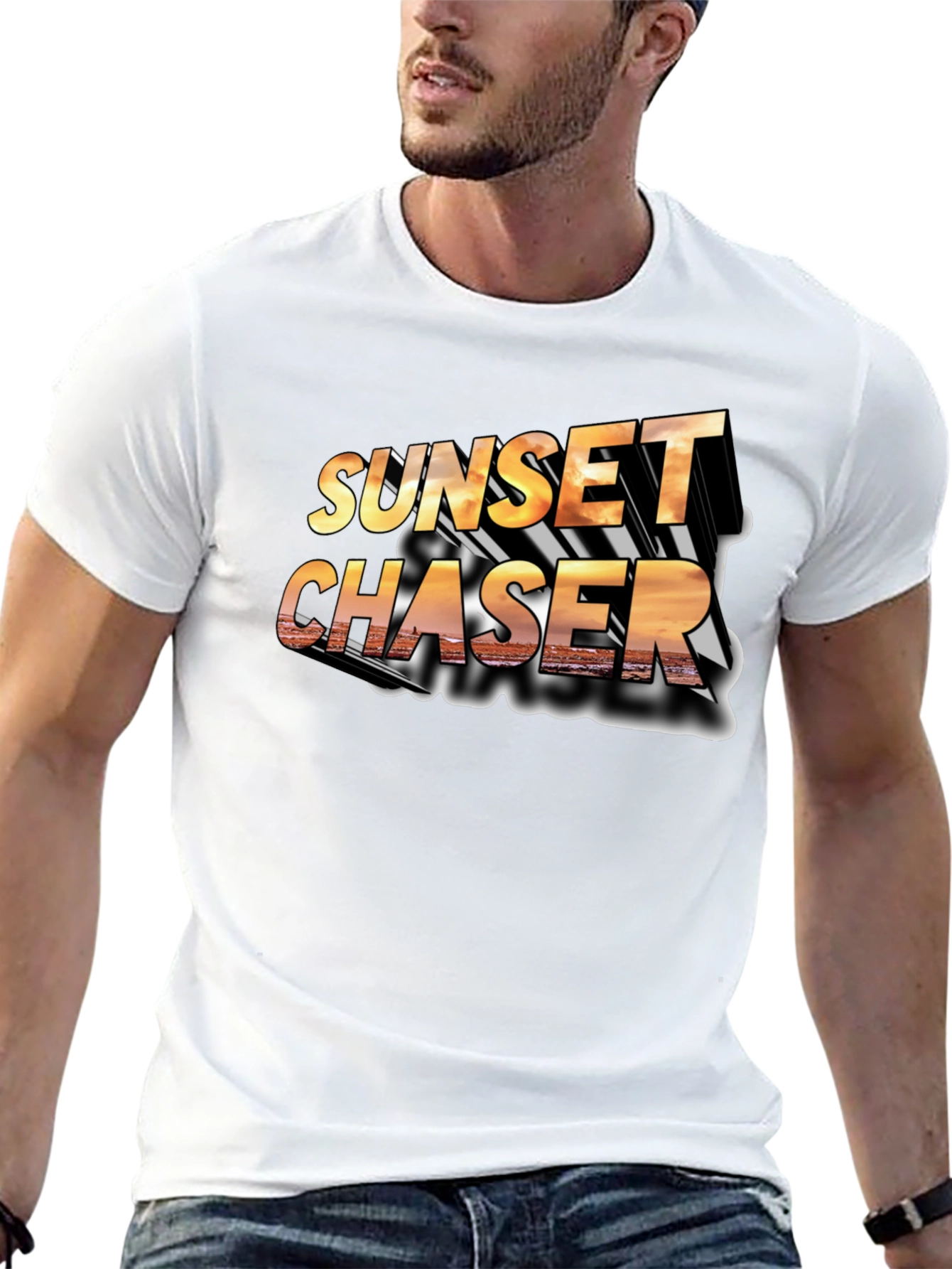 Sunset Chaser Black T-Shirt