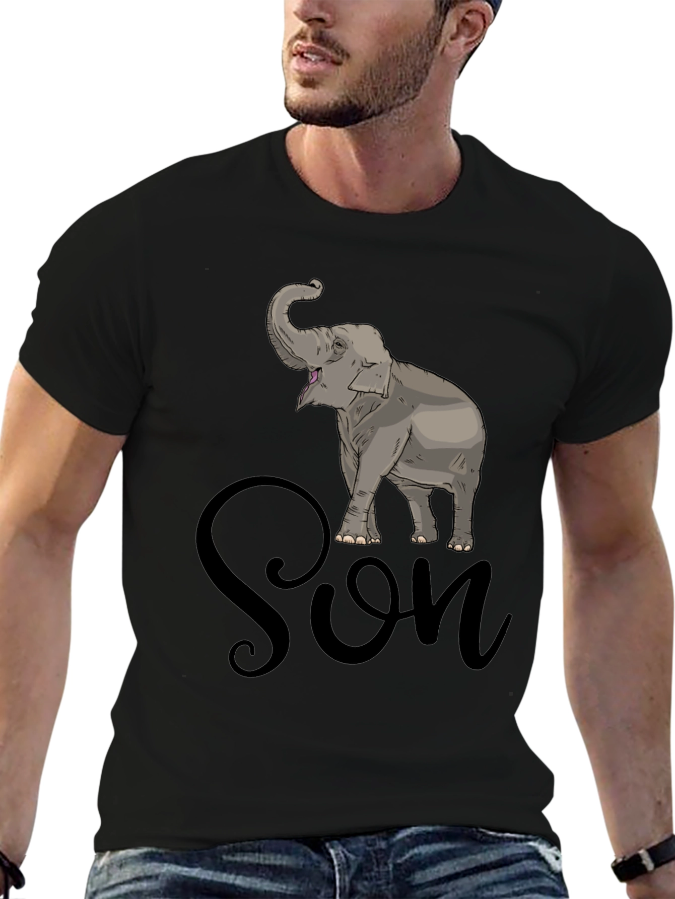 Elephant Son T-Shirt - Mens Graphic Tee