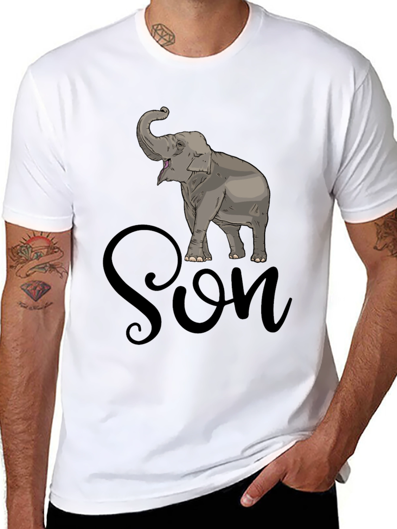 Elephant Son T-Shirt - Mens Graphic Tee