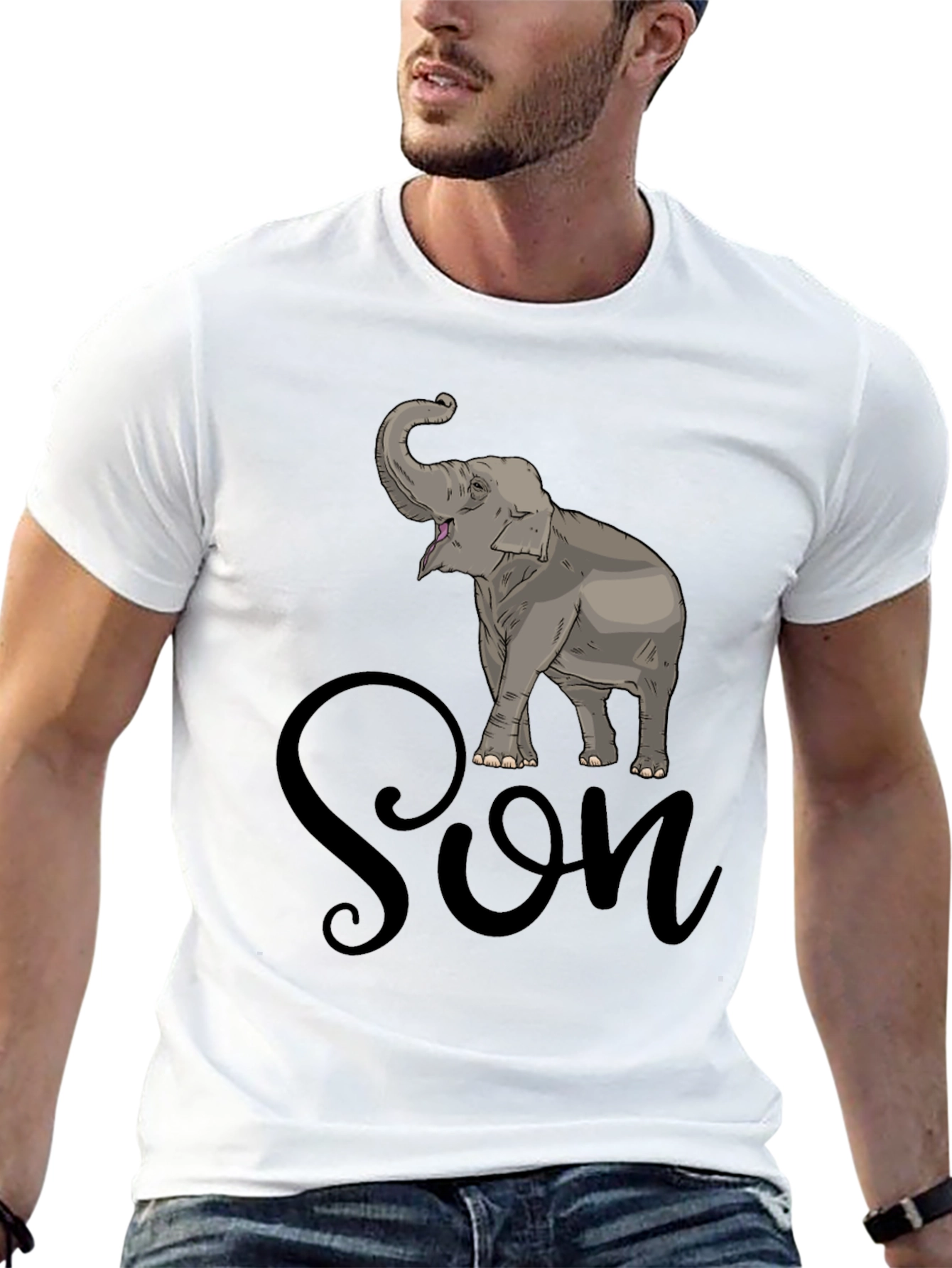 Elephant Son T-Shirt - Mens Graphic Tee