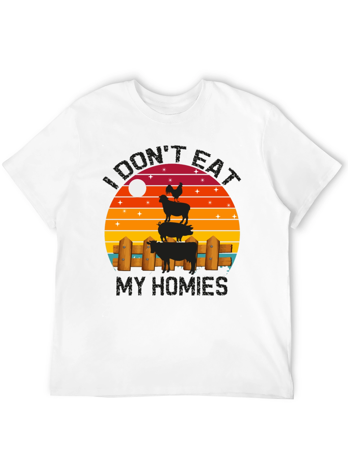 I Dont Eat My Homies Graphic T-Shirt