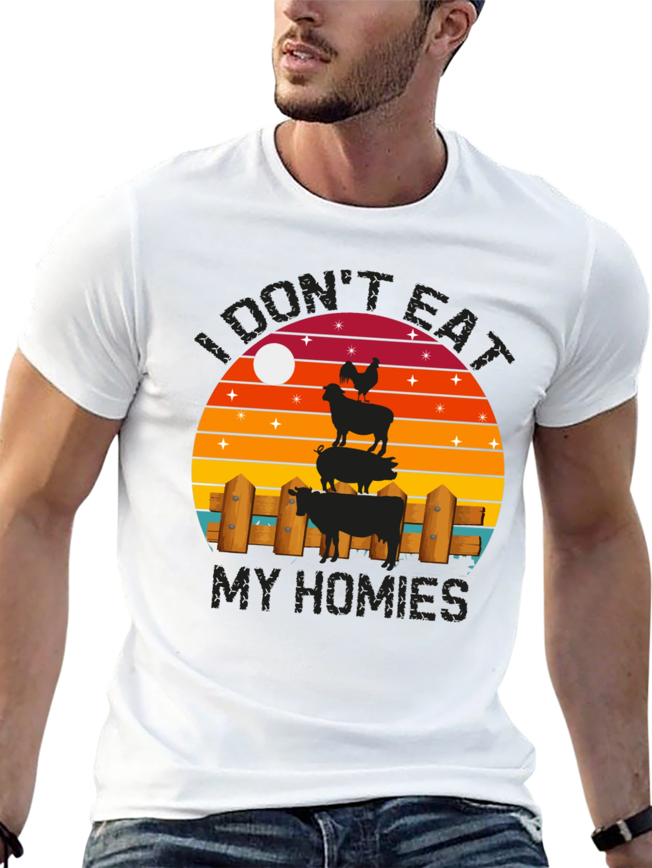 I Dont Eat My Homies Graphic T-Shirt