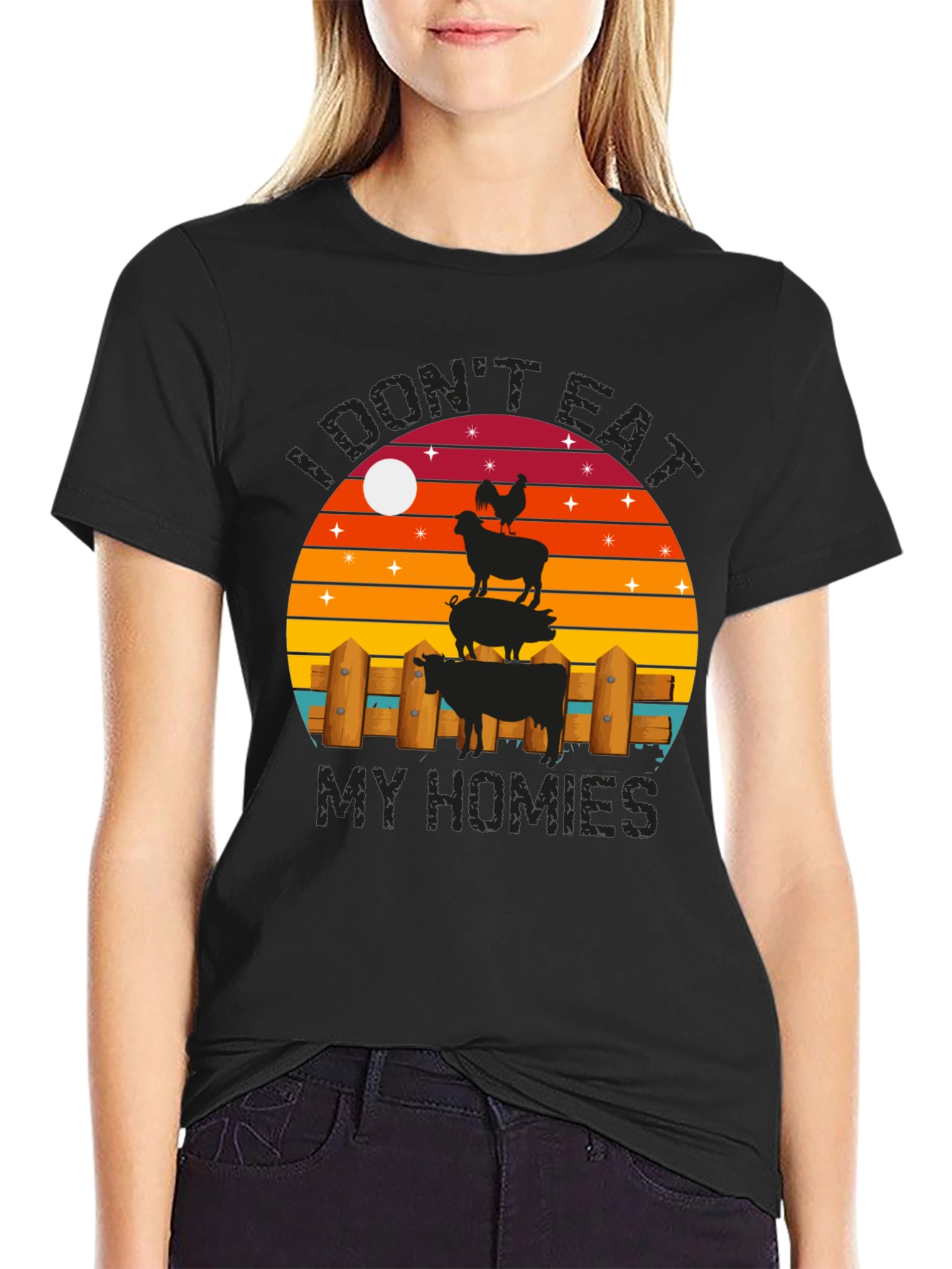 I Dont Eat My Homies Graphic T-Shirt
