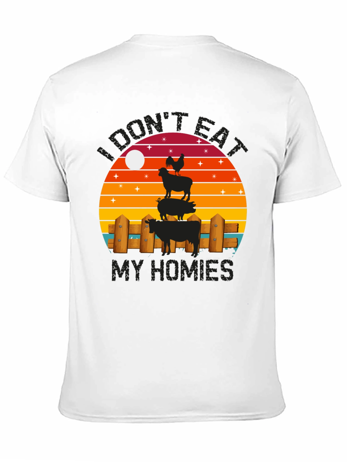 I Dont Eat My Homies Graphic T-Shirt