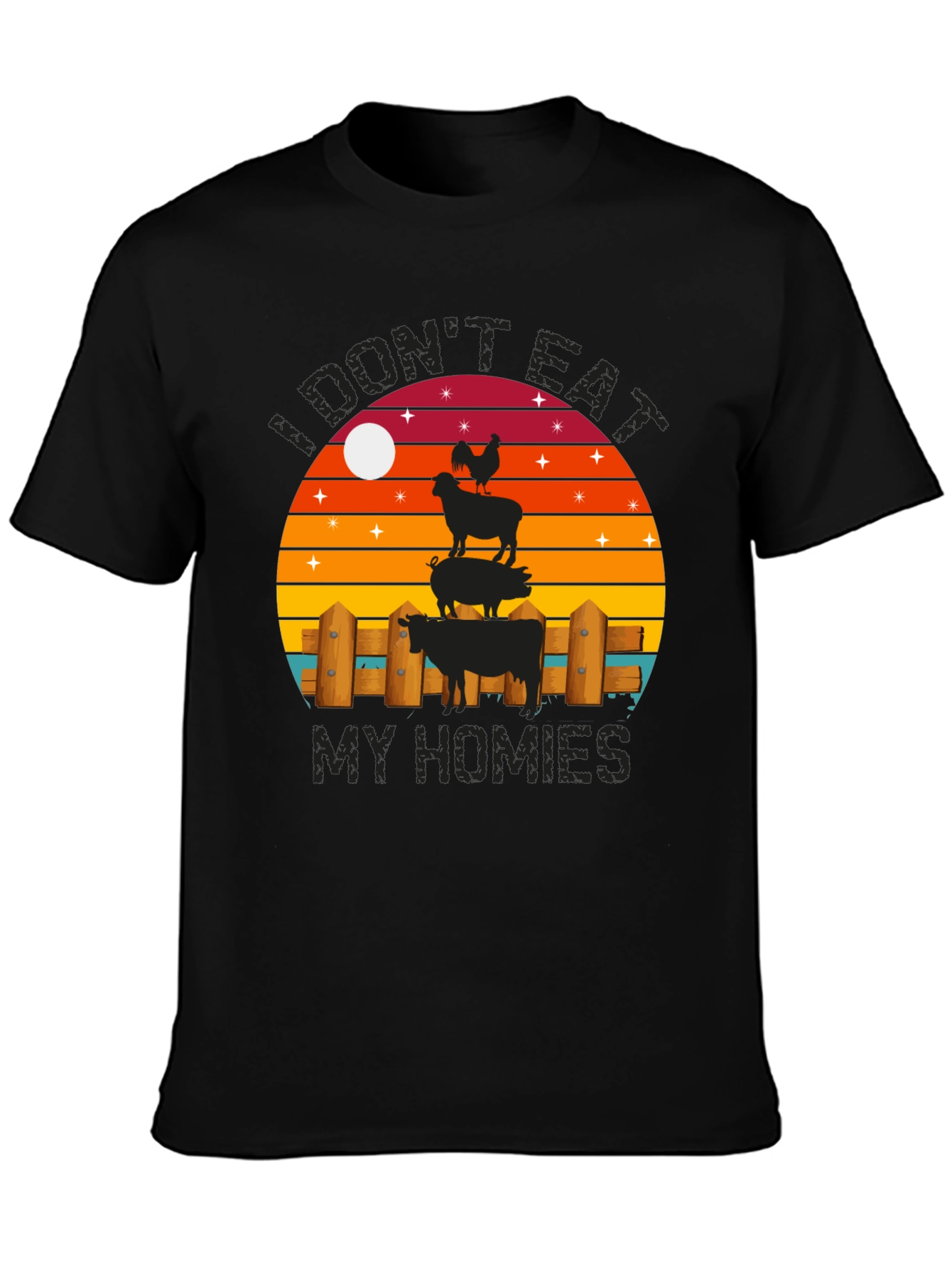 I Dont Eat My Homies Graphic T-Shirt