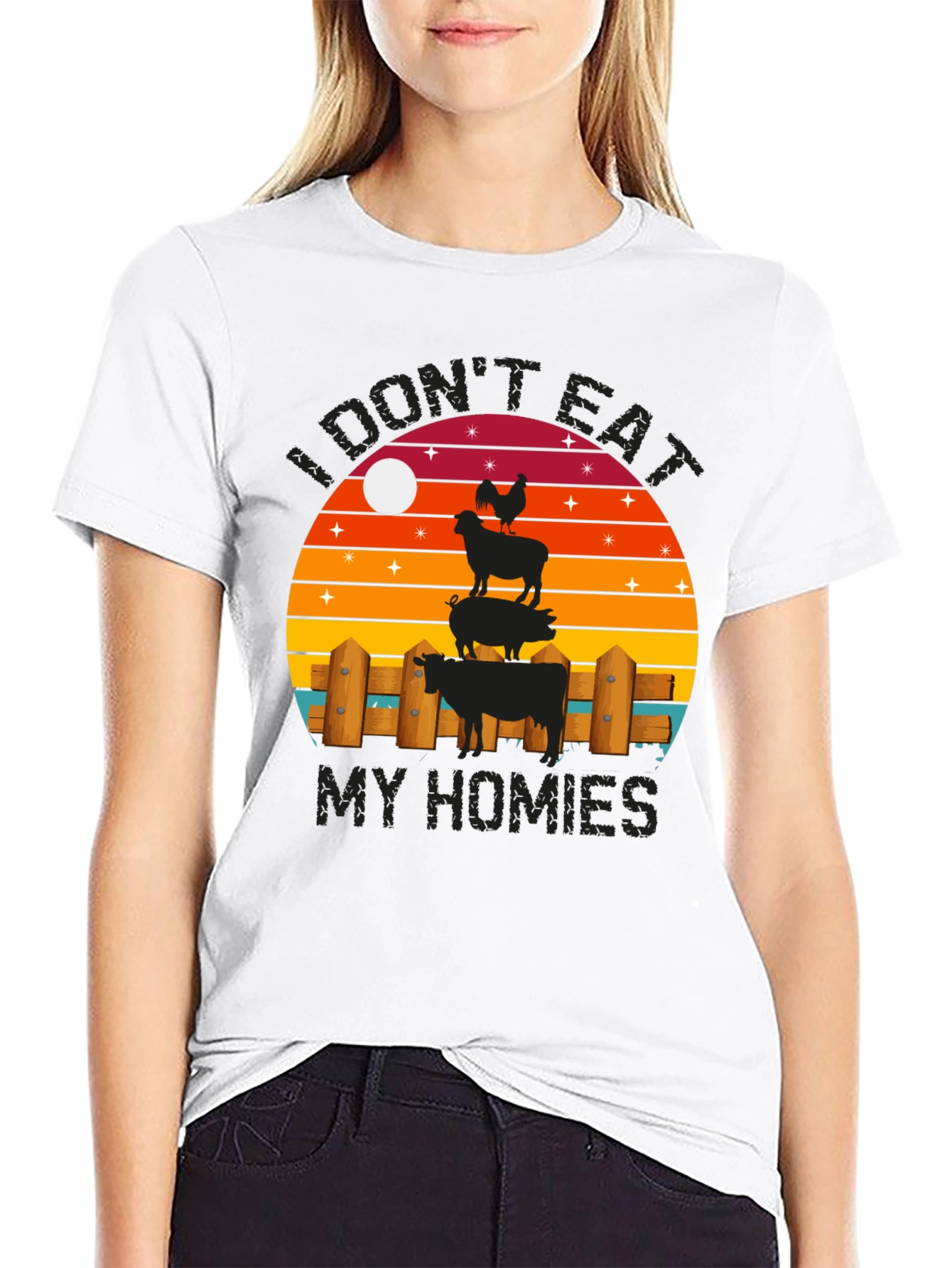 I Dont Eat My Homies Graphic T-Shirt