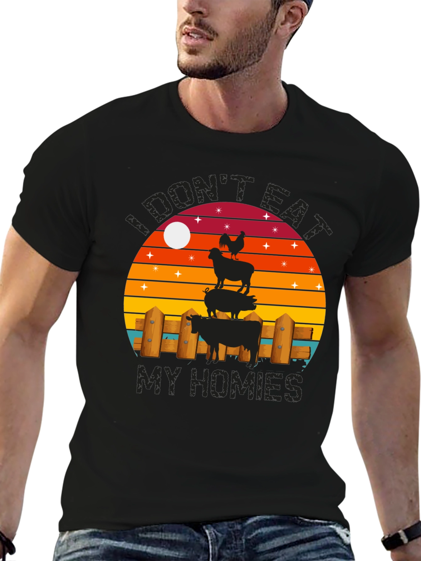 I Dont Eat My Homies Graphic T-Shirt