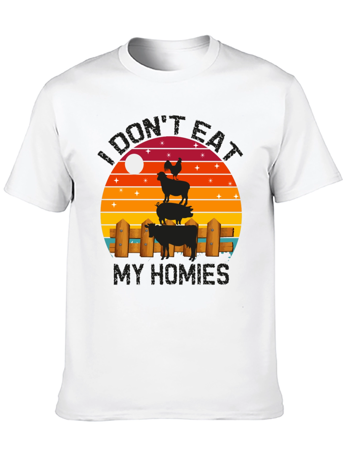 I Dont Eat My Homies Graphic T-Shirt