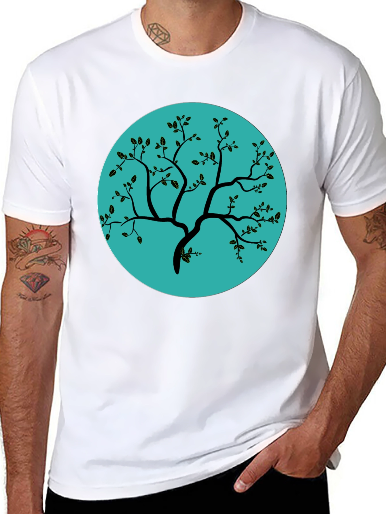 Nature Tree Graphic Tee - Modern Stylish Design
