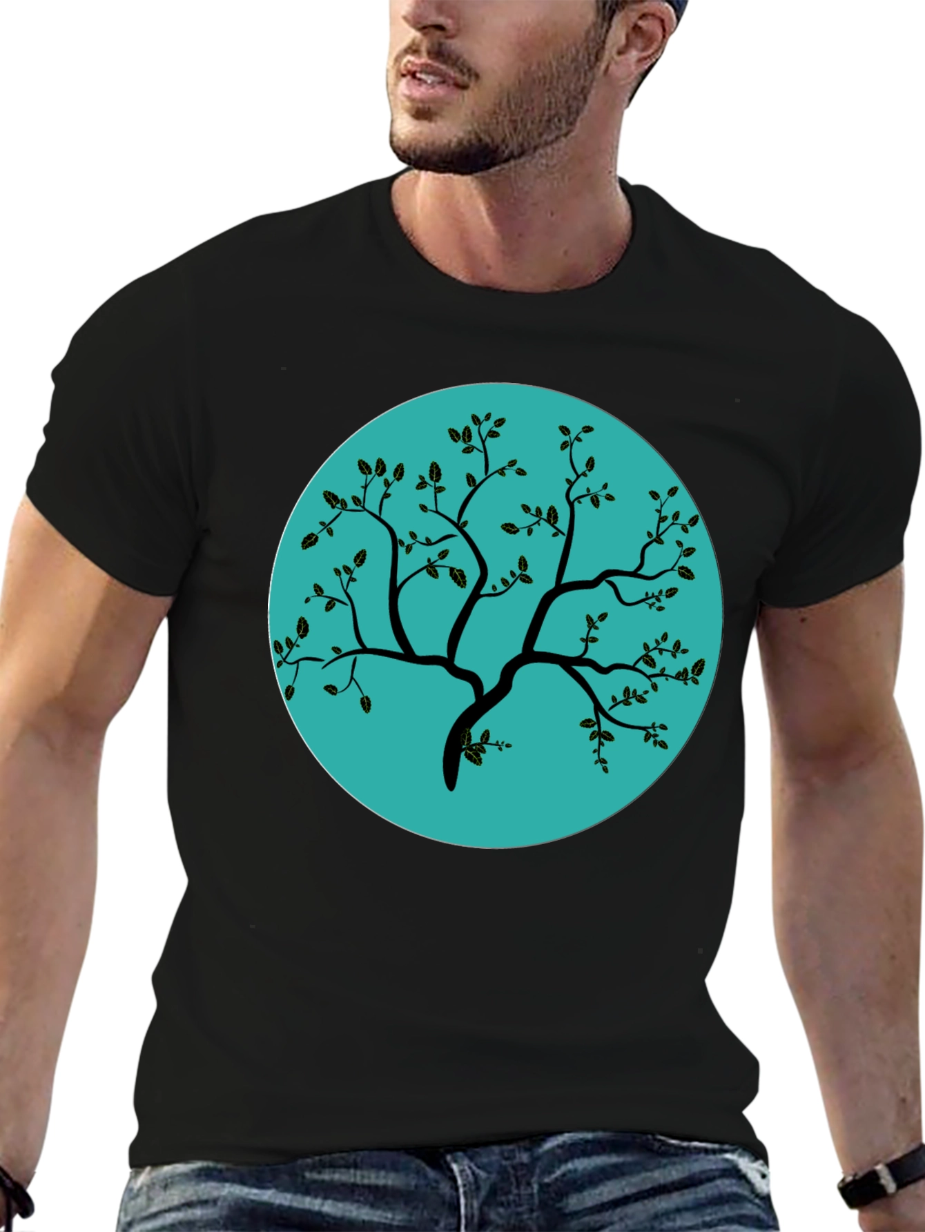 Nature Tree Graphic Tee - Modern Stylish Design