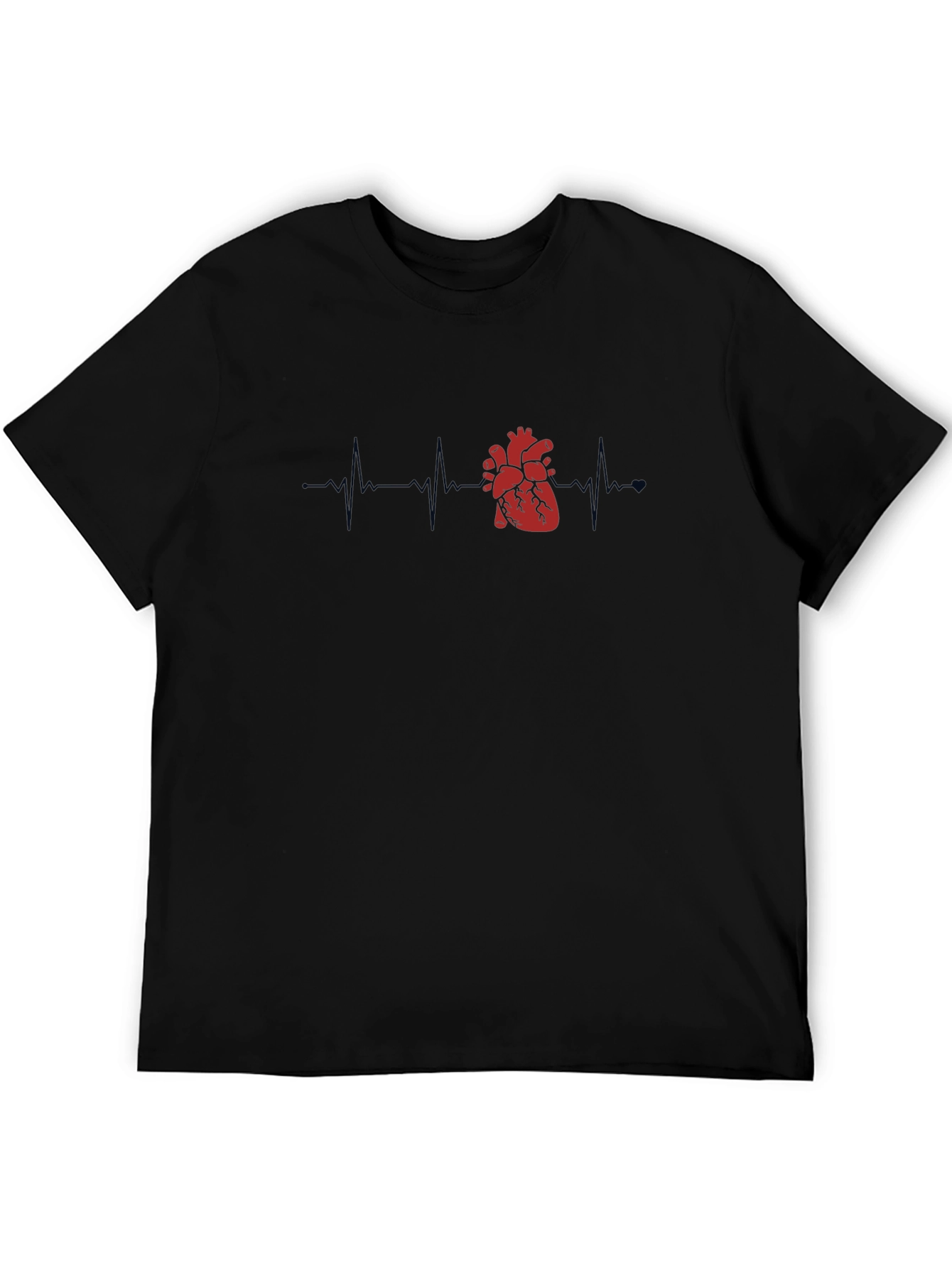Heartbeat T-Shirt: Anatomical Heart Design