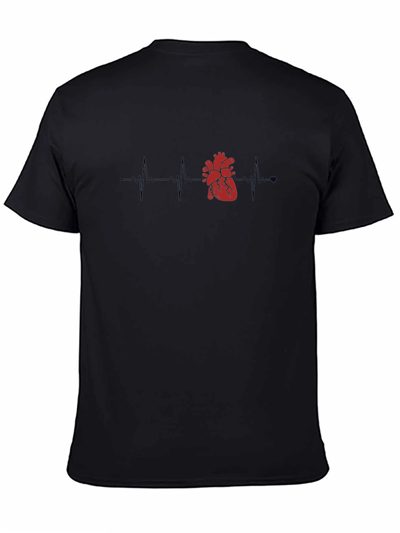Heartbeat T-Shirt: Anatomical Heart Design